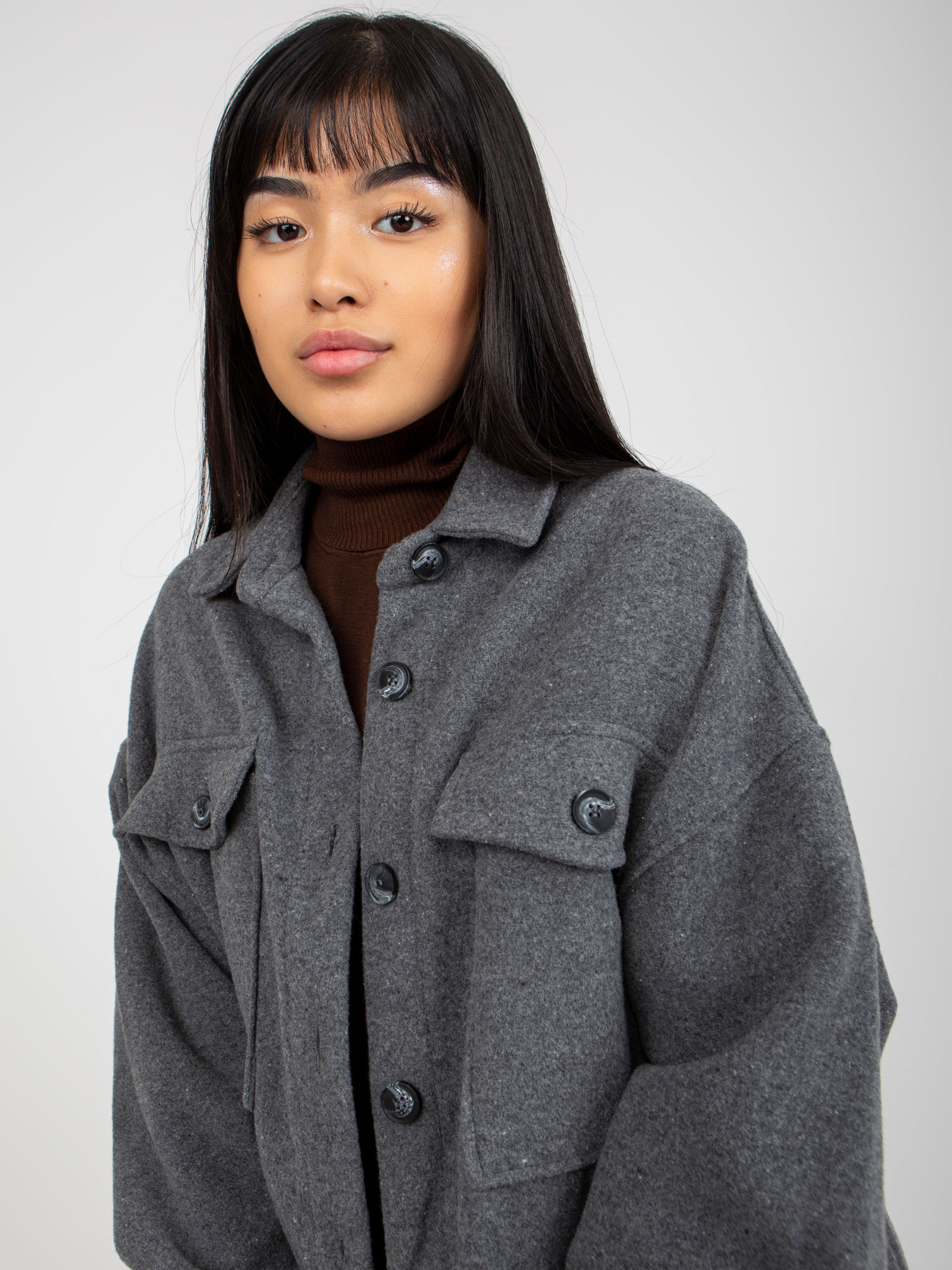Shirt-DN-KS-4005.99P-dark gray