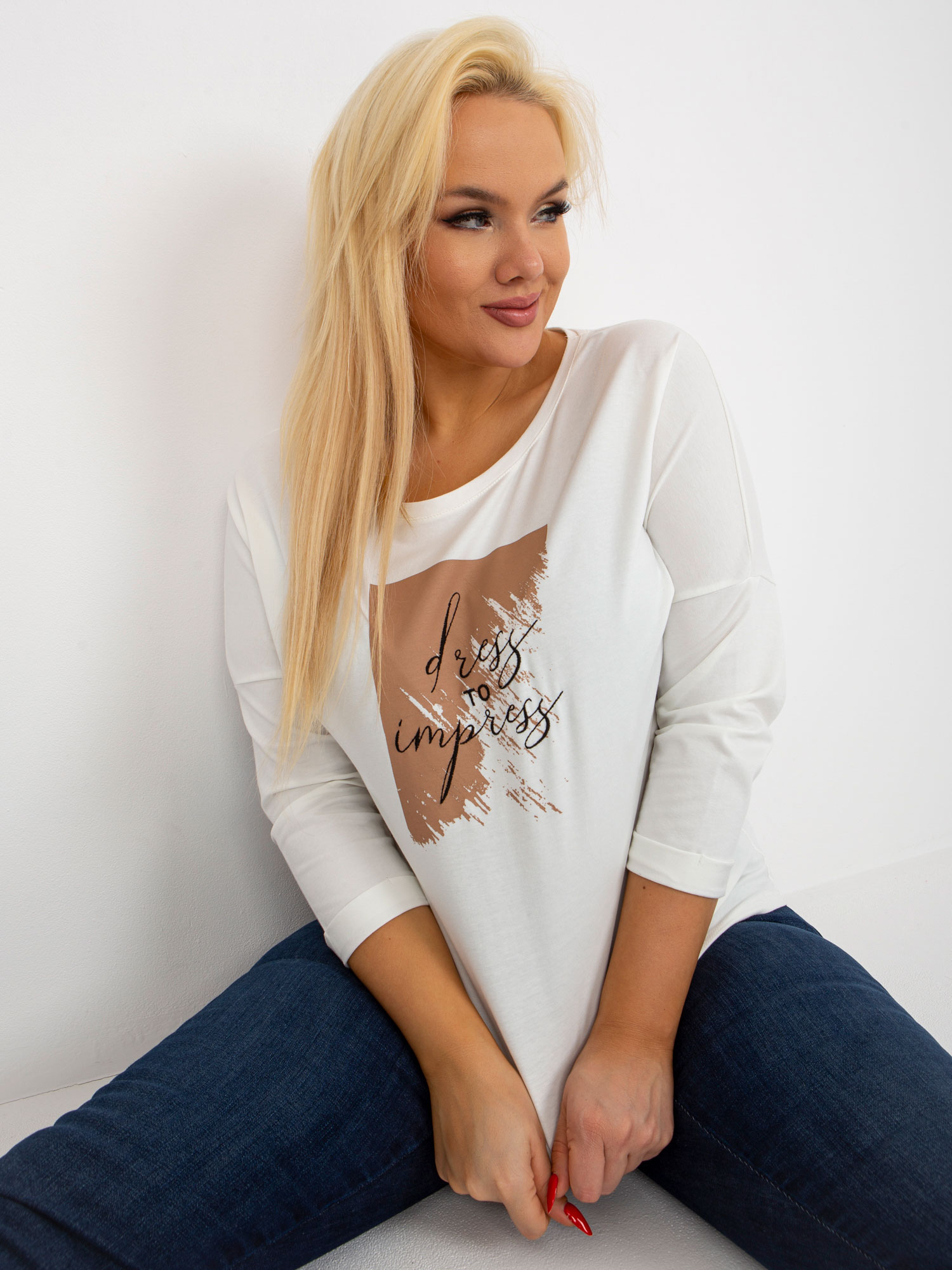 Autentică pentru femei bluză RELEVANCE – cu material premium