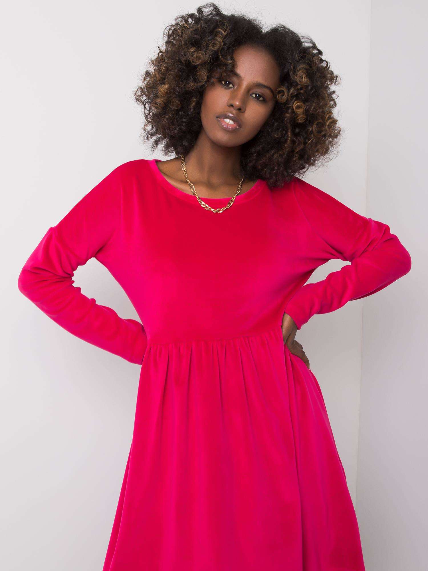Dress-RV-SK-6111.04X-Fuchsia