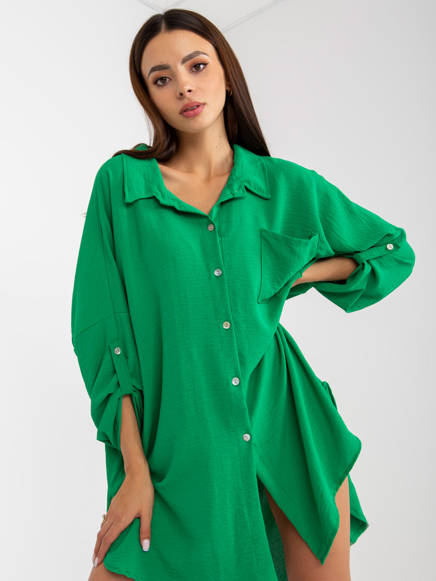 Dress-DHJ-SK-13938.02P-light green