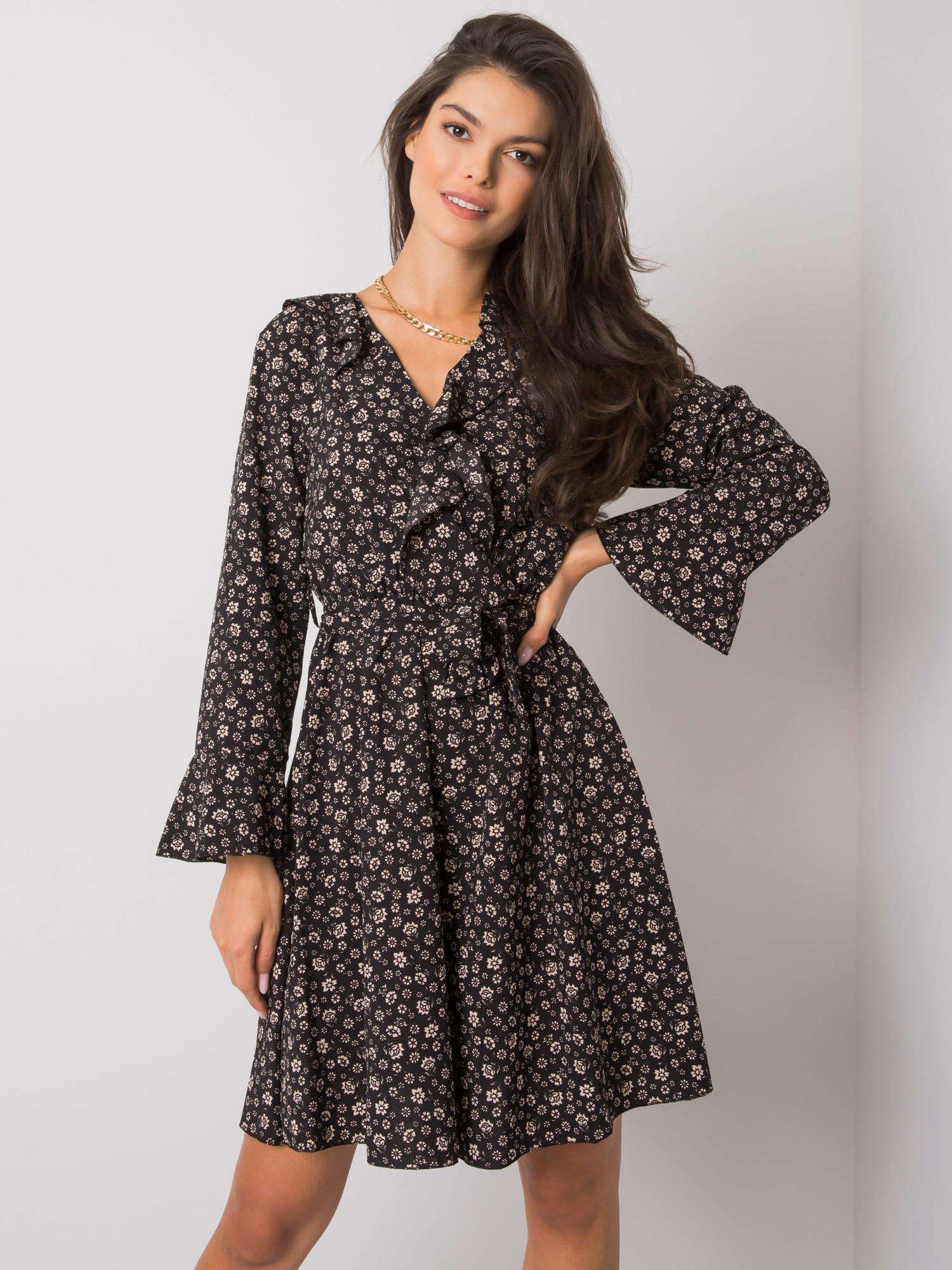 Dress-DHJ-SK-13891A-1.10P-black-beige