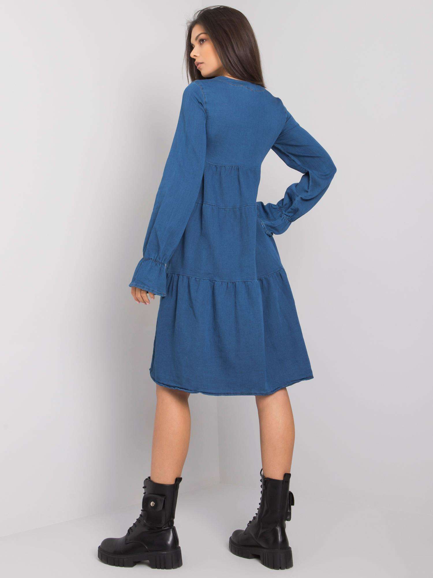 Dress-RO-SK-E08.37-dark blue