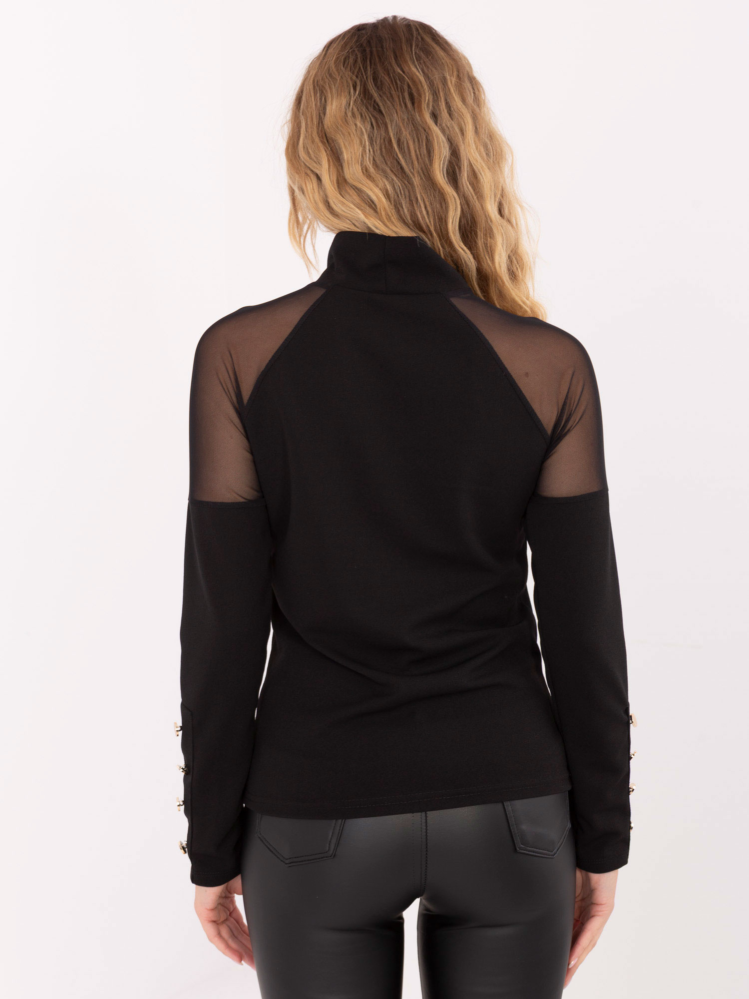 Blouse-MI-BZ-M776.13-black