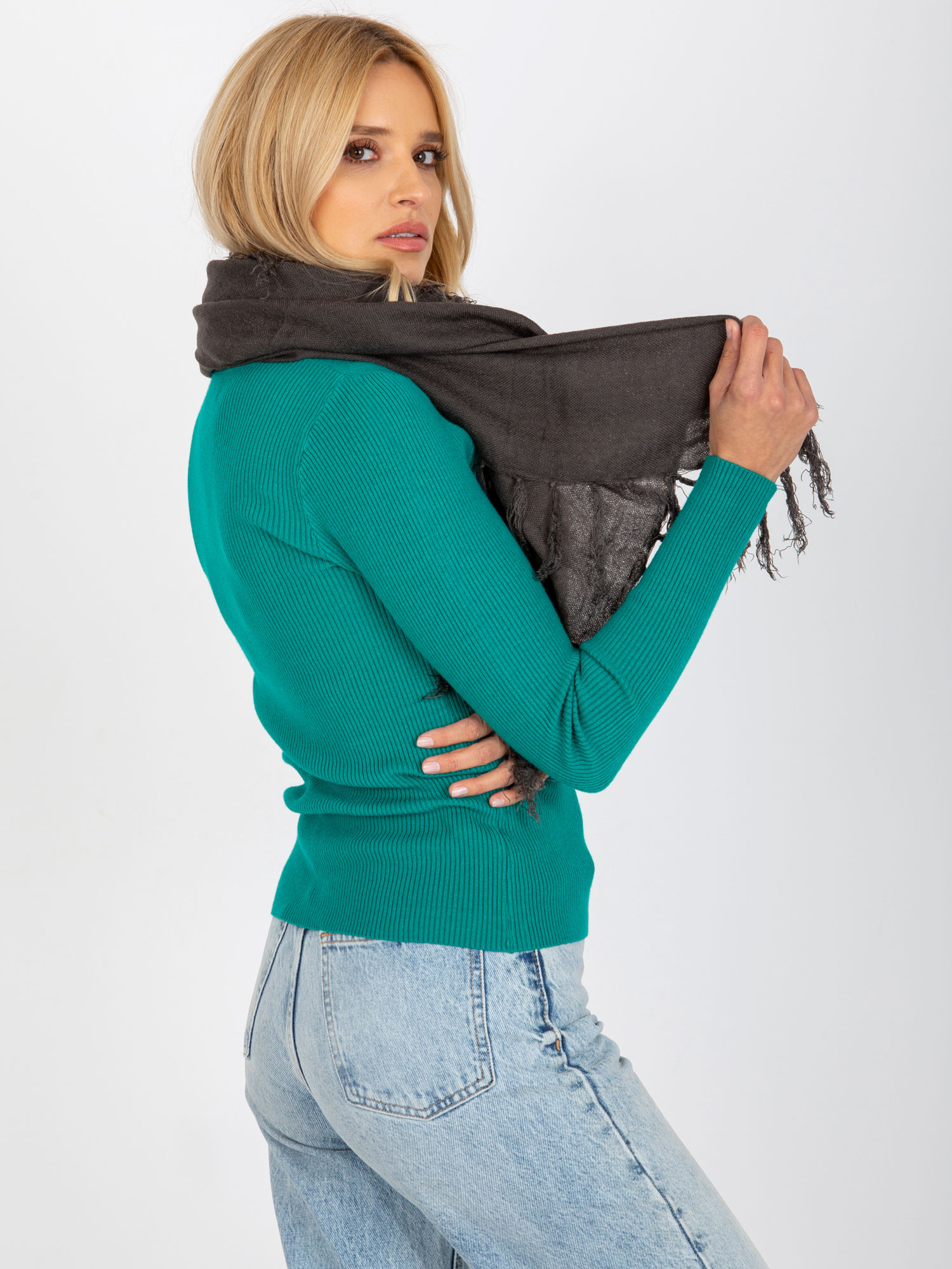 Scarf-AT-SZ-1285.65P-dark gray