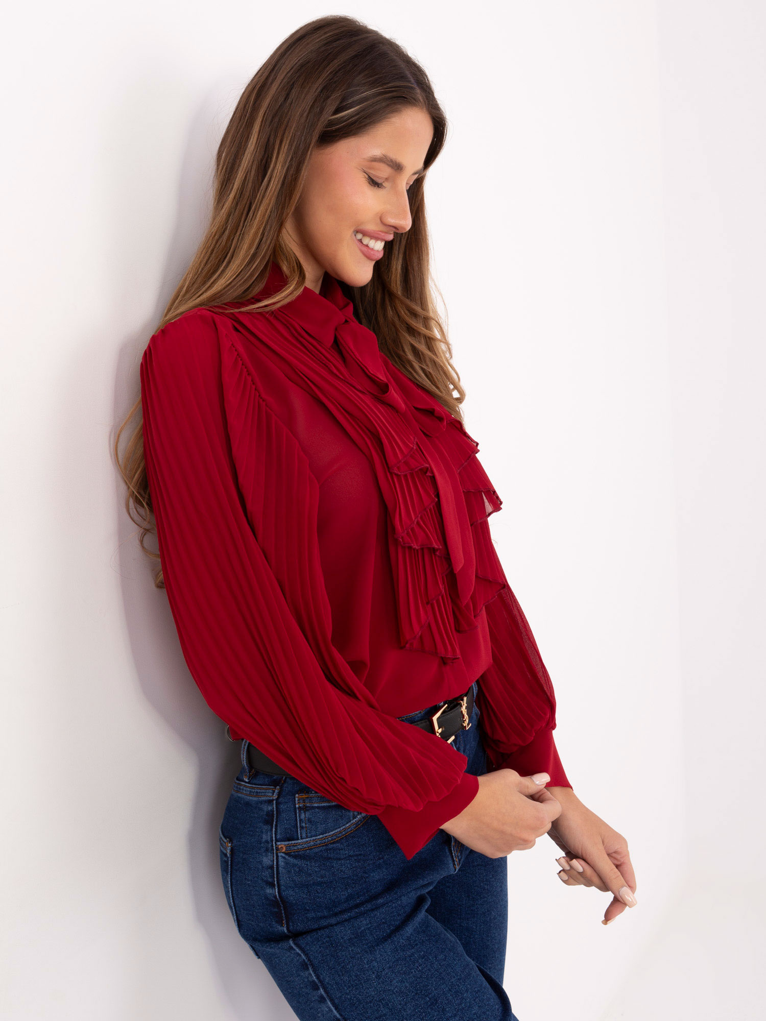 Shirt-MI-KS-A2818.09-burgundy