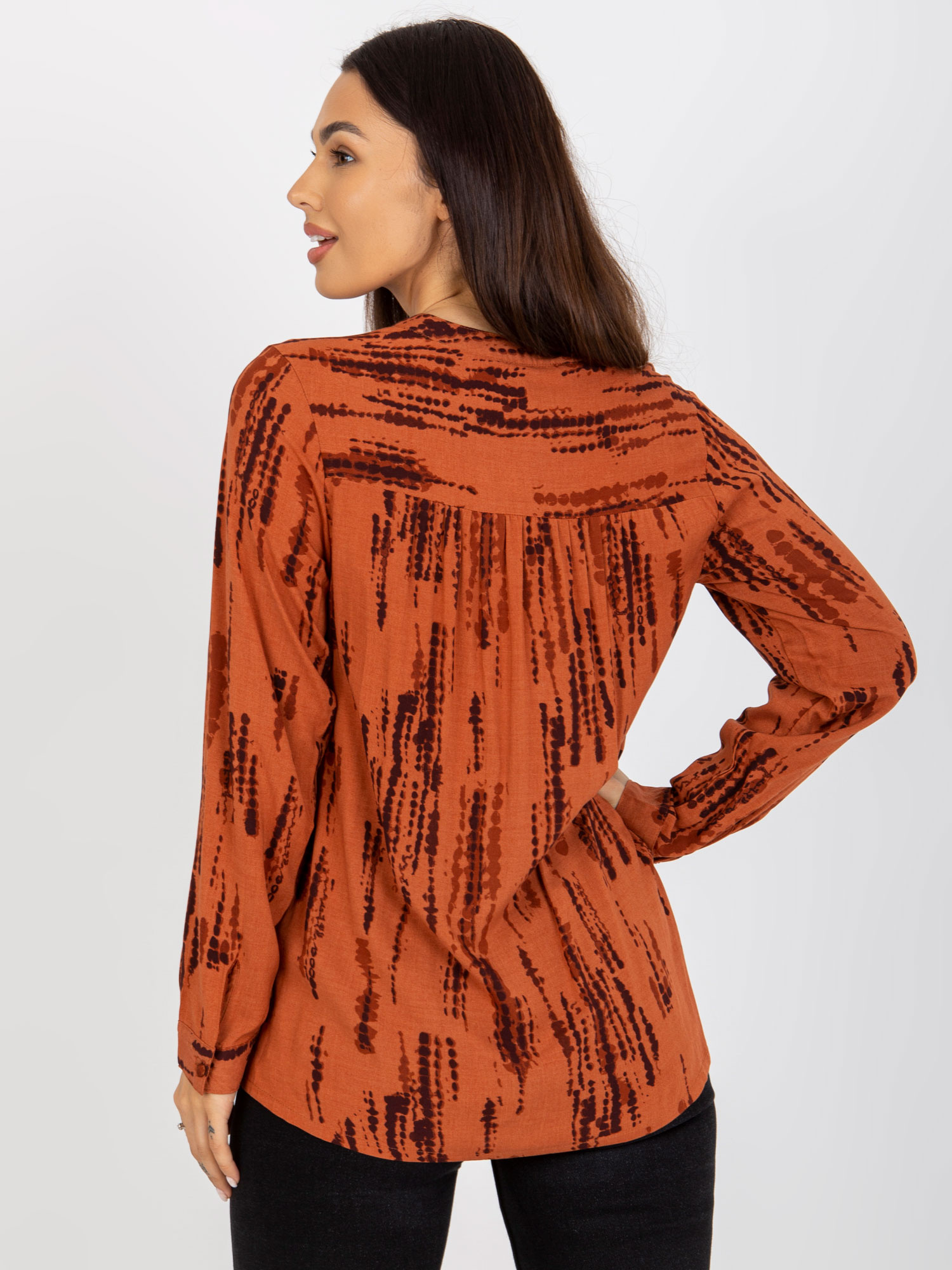 Blouse-D73771M11081A-light brown