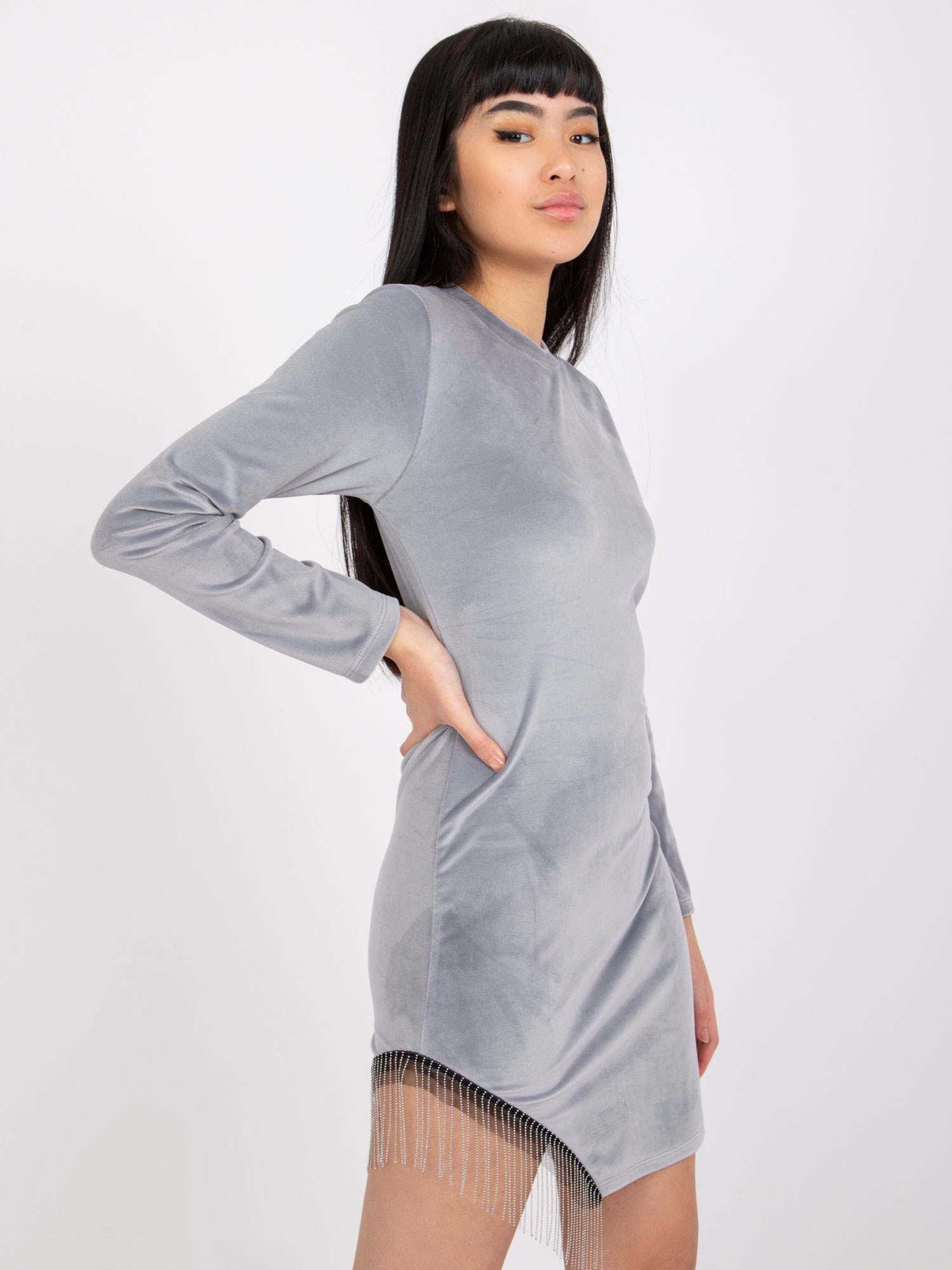 Dress-DHJ-SK-6509.82P-grey