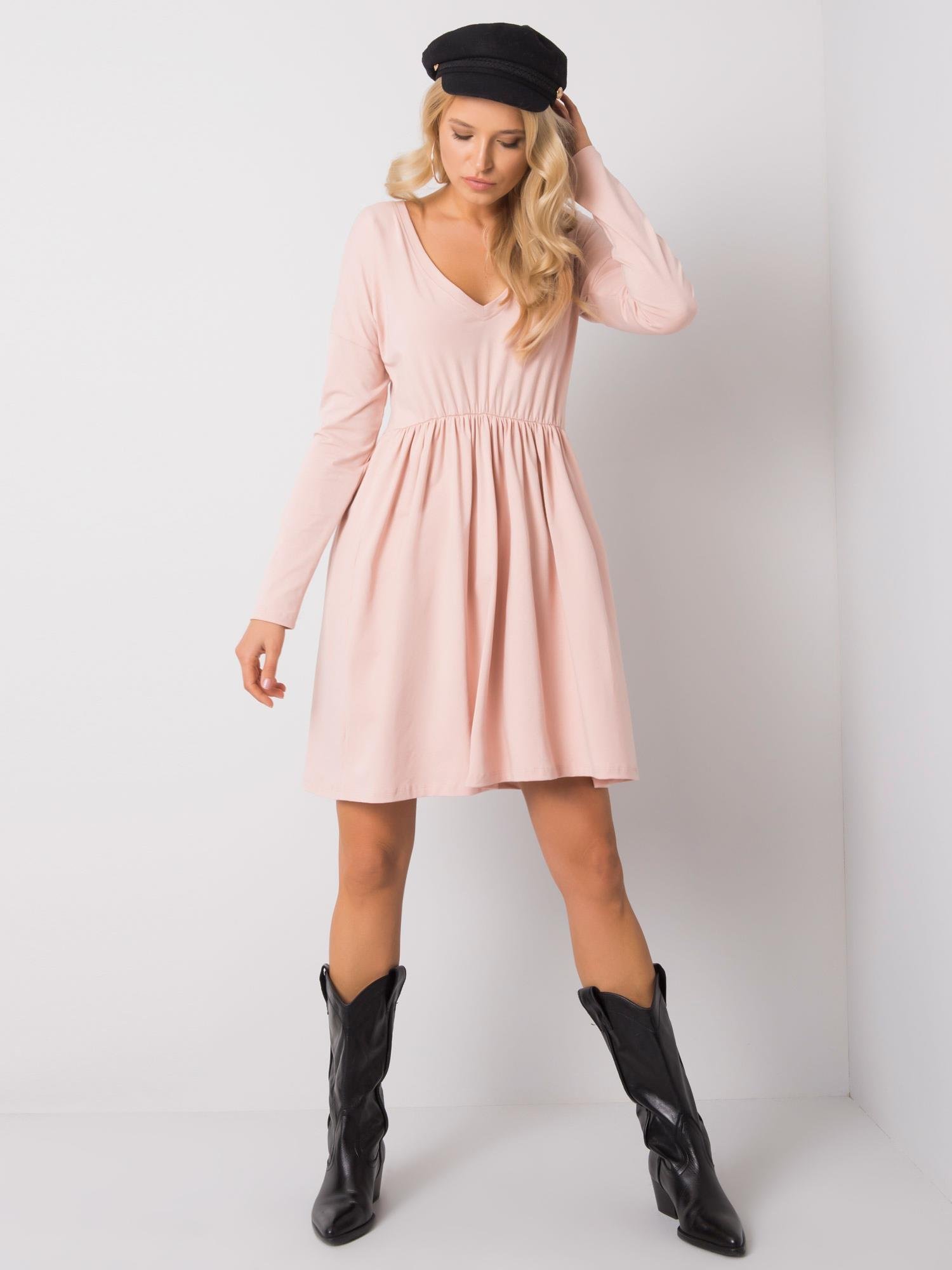 Dress-RV-SK-6008.19X-Light Pink