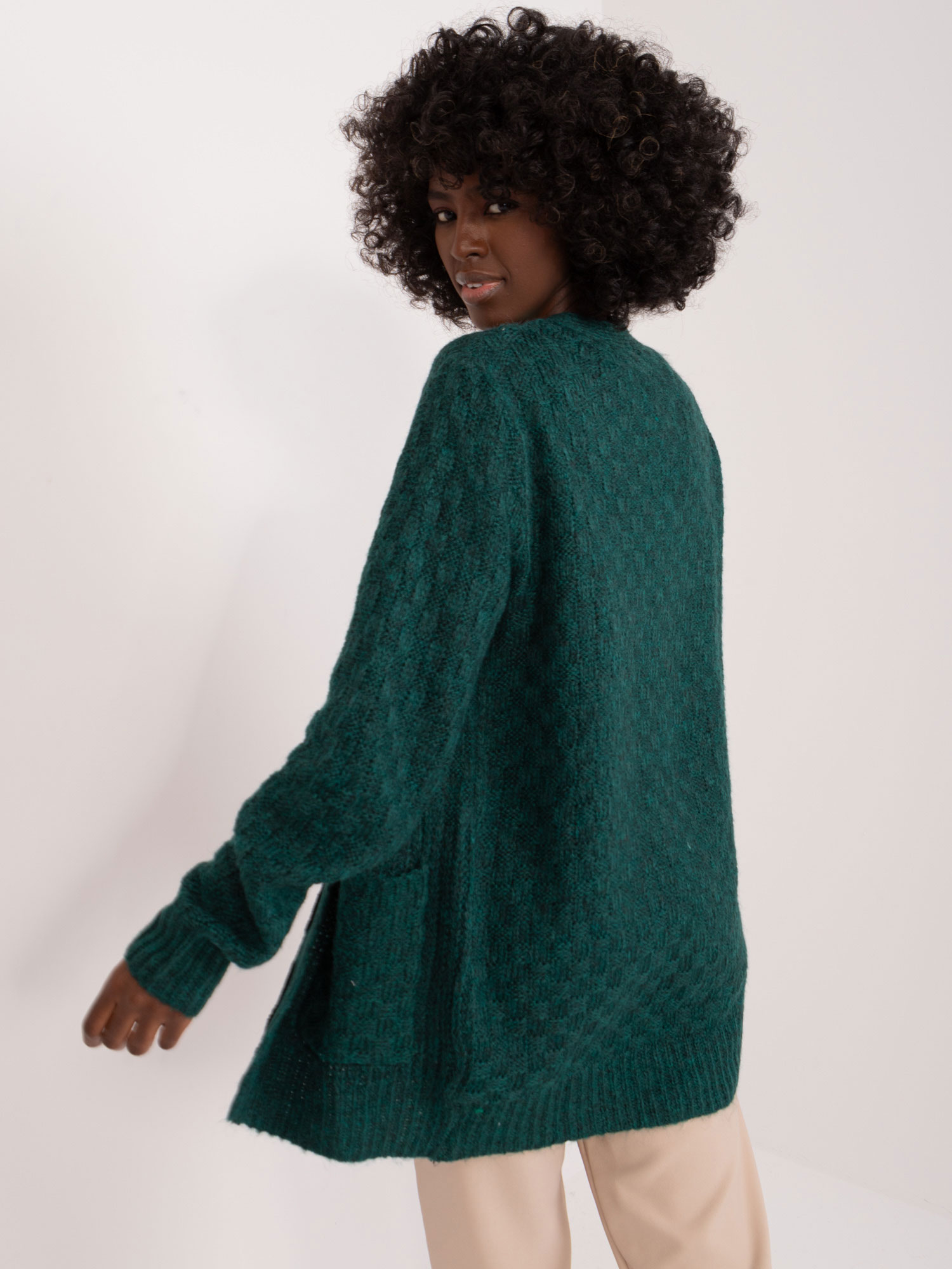 Cardigan-TW-SW-3003.07X-Dark Green