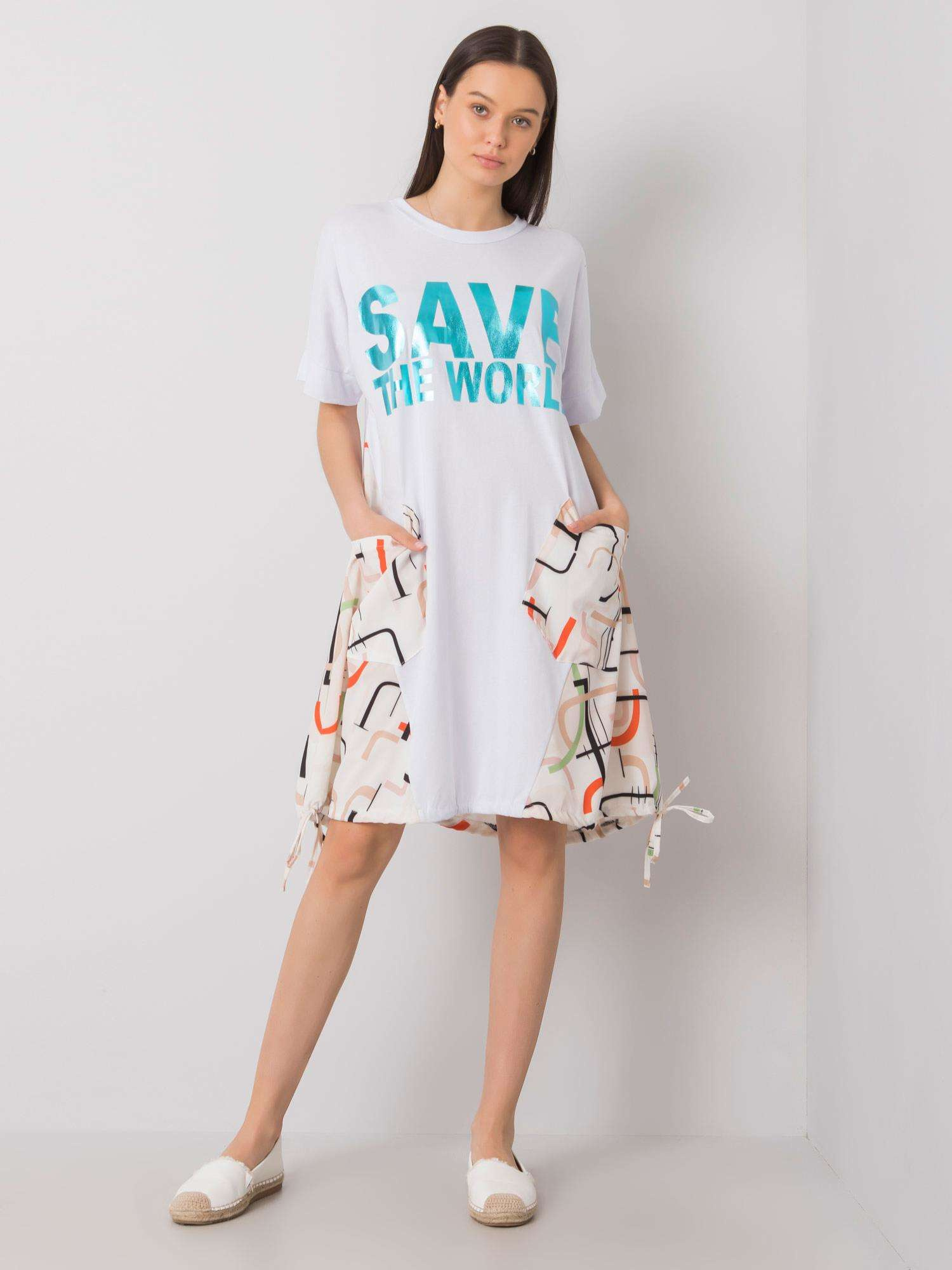 Dress-DHJ-SK-13117.41P-white-beige