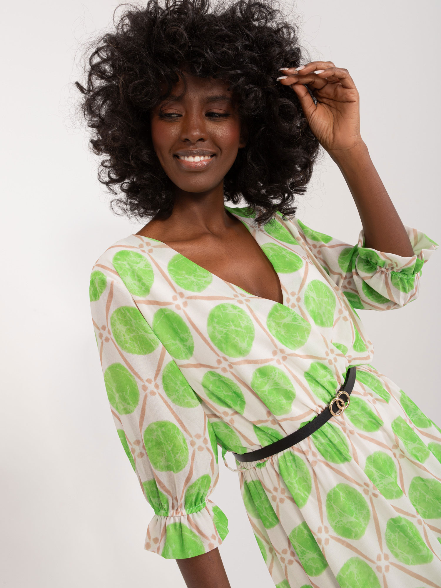 Dress-DHJ-SK-17370.83-Light Green