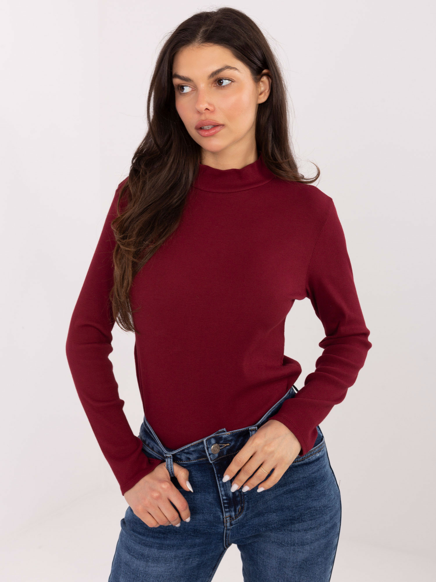 Blouse-JM-BZ-3035.64-burgundy