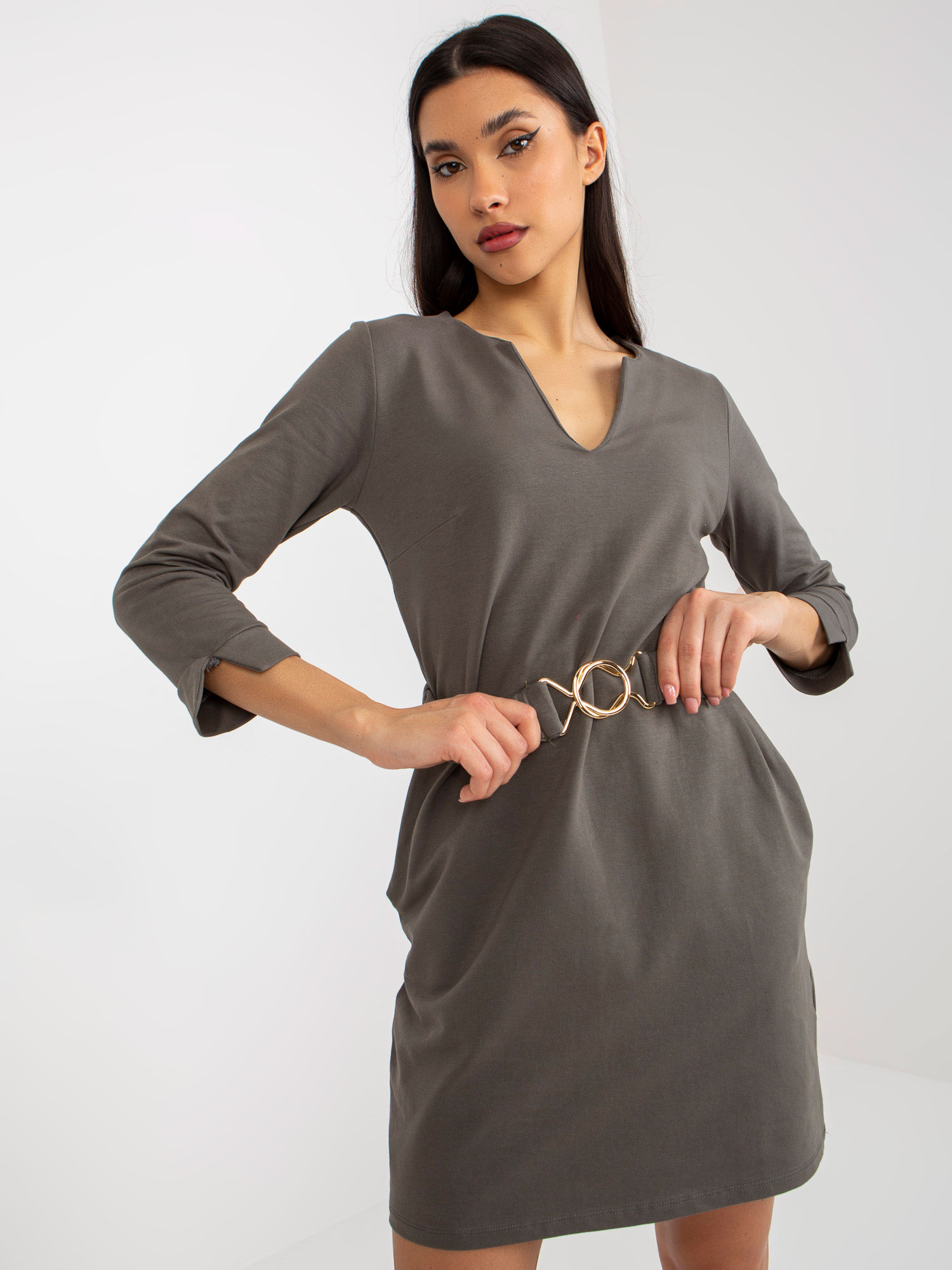 Dress-TW-SK-BL-1011.17-khaki