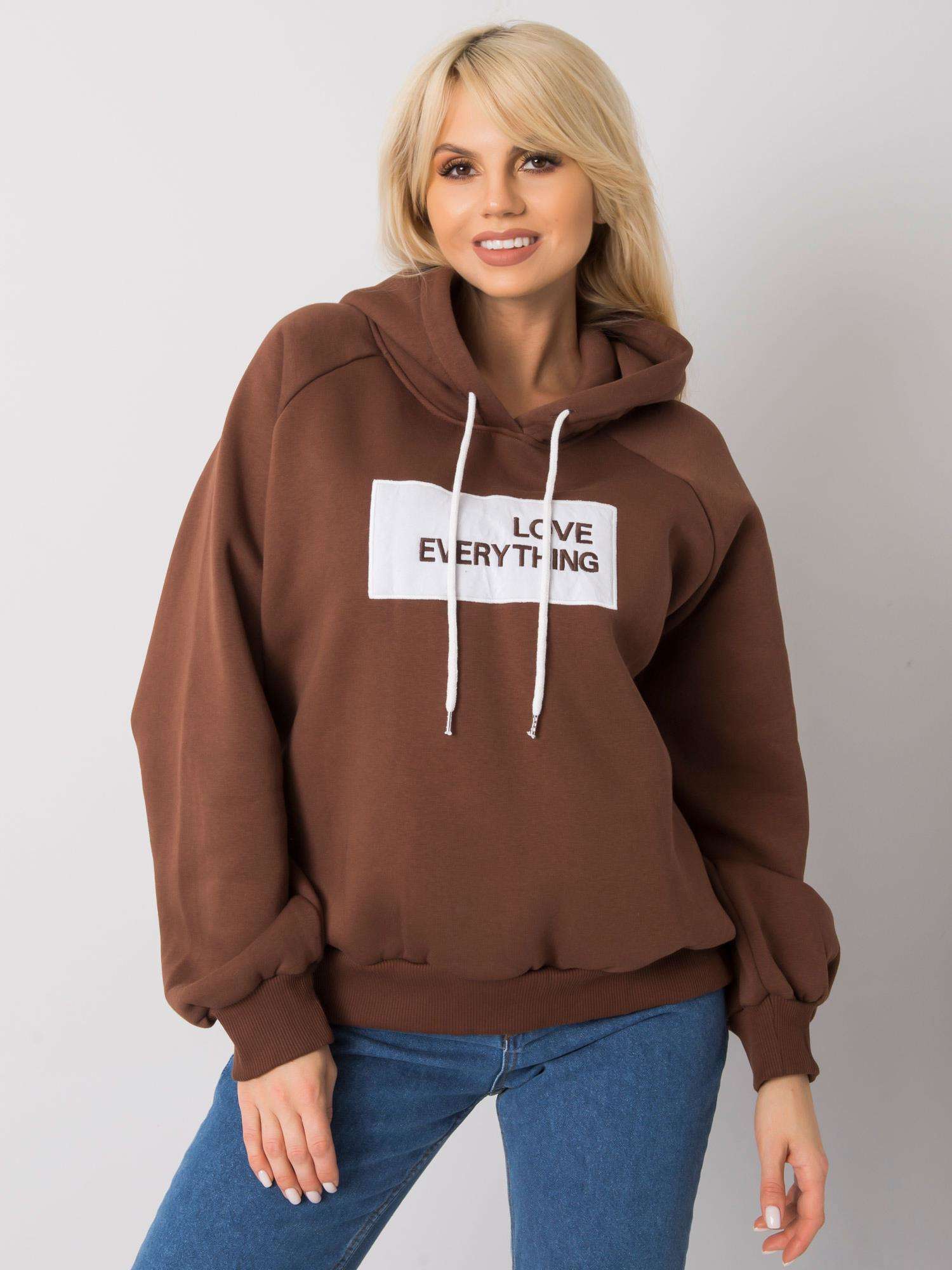 Sweatshirt-EM-BL-651/2.41X-dark brown
