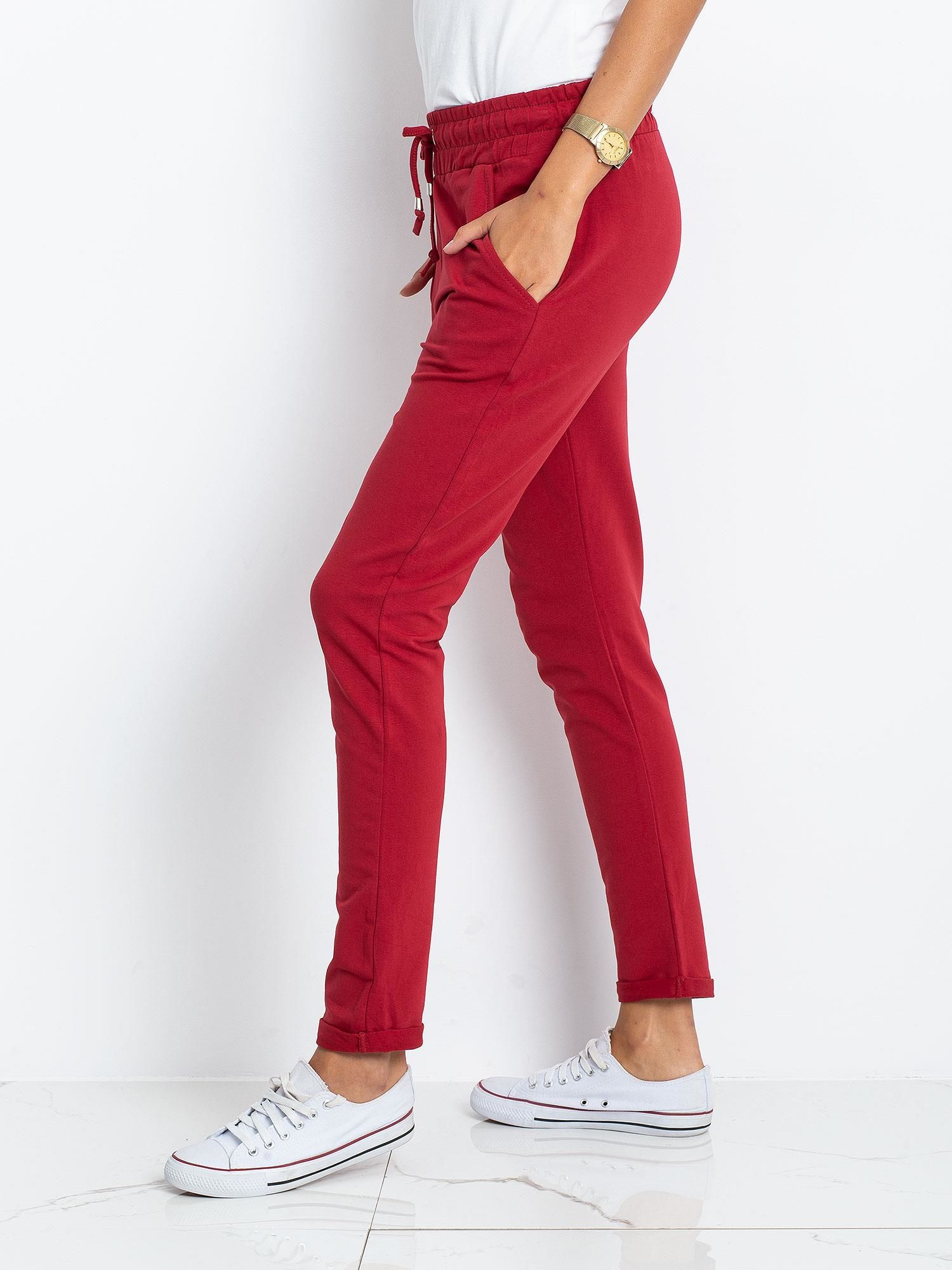 Sweatpants-RV-DR-3698.09X-burgundy