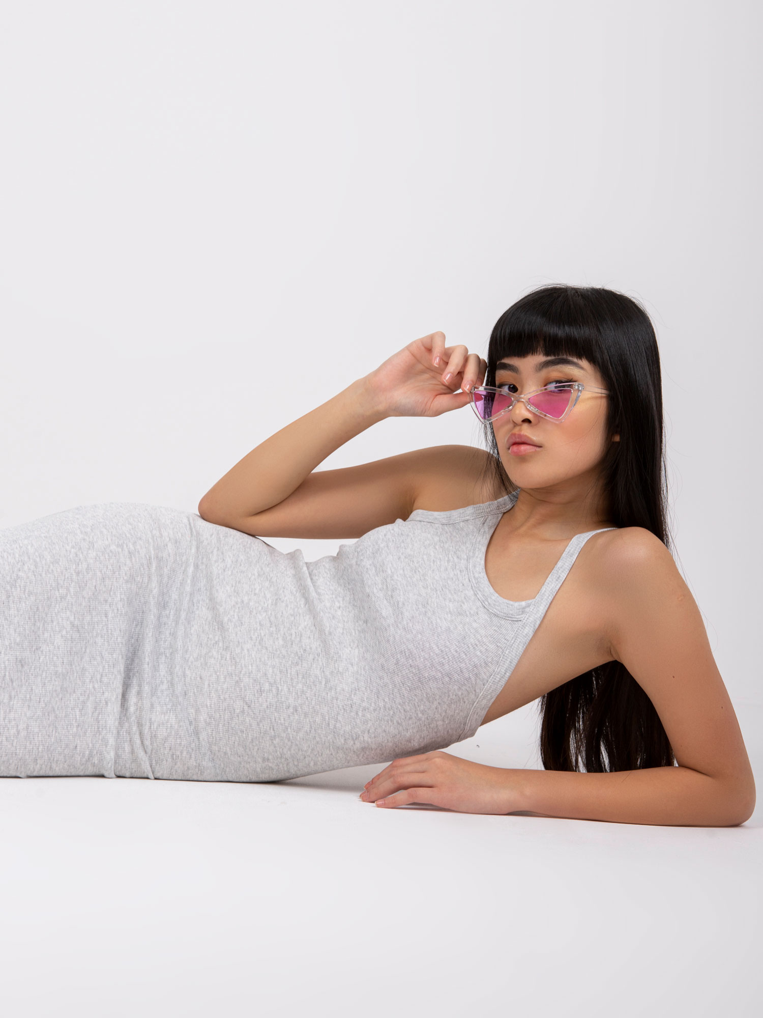 Dress-D16005W30308A-light gray