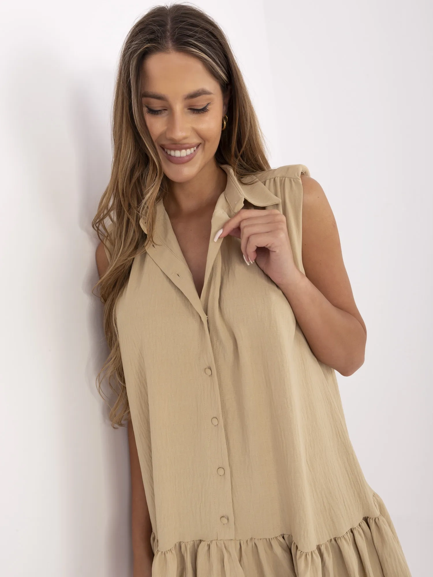 Dress-341-SK-5183.08-beige