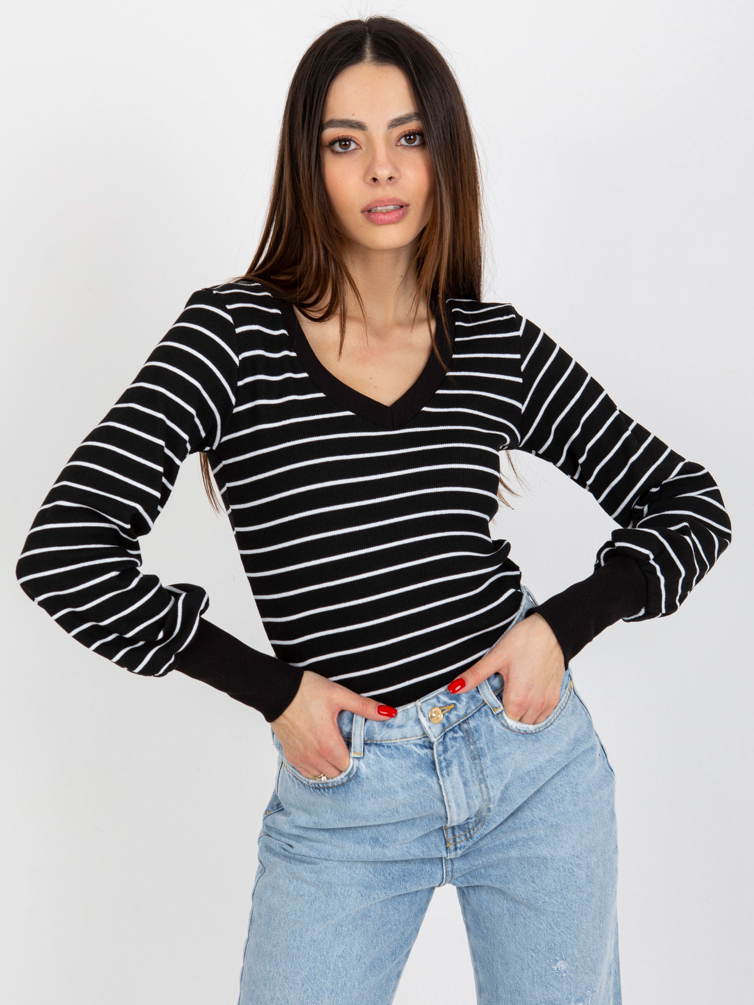 Blouse-RV-BZ-8613.15X-black-white