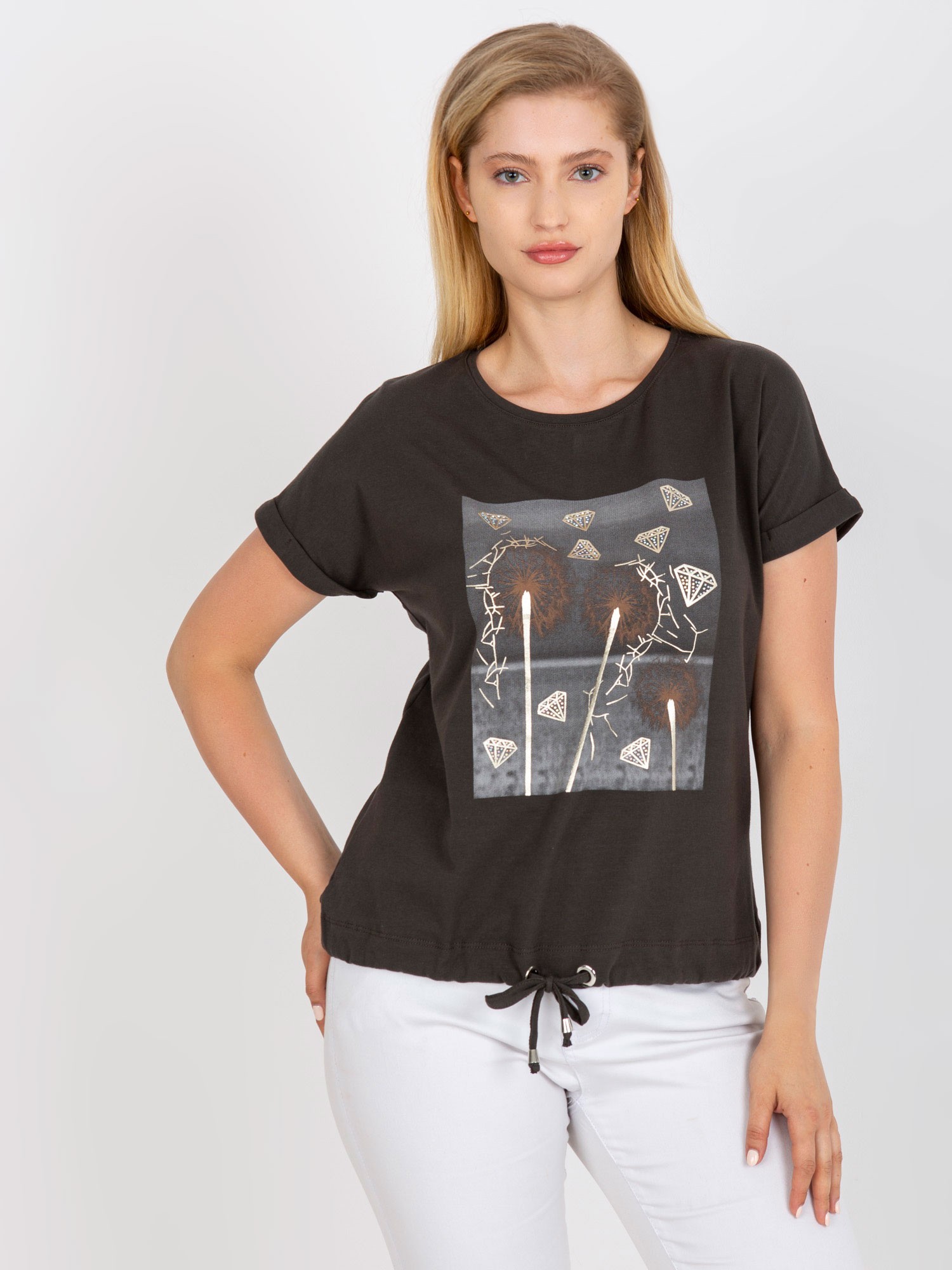 T-shirt-RV-TS-0237.84P-dark khaki