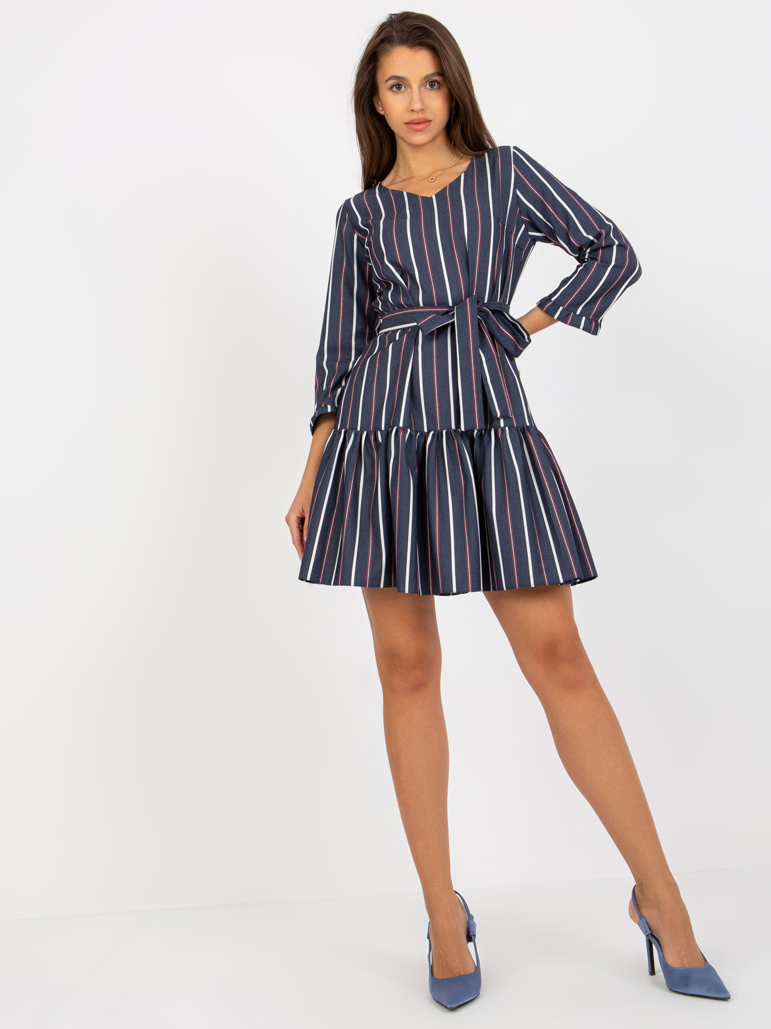 Dress-LK-SK-507973.58P-navy blue