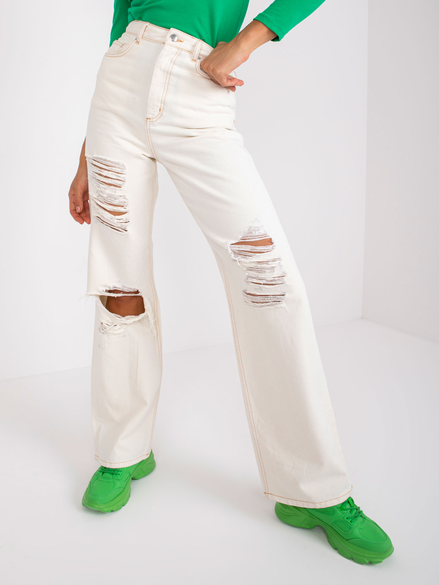 Jeans trousers-RO-SP-PNT-N08.75P-light beige