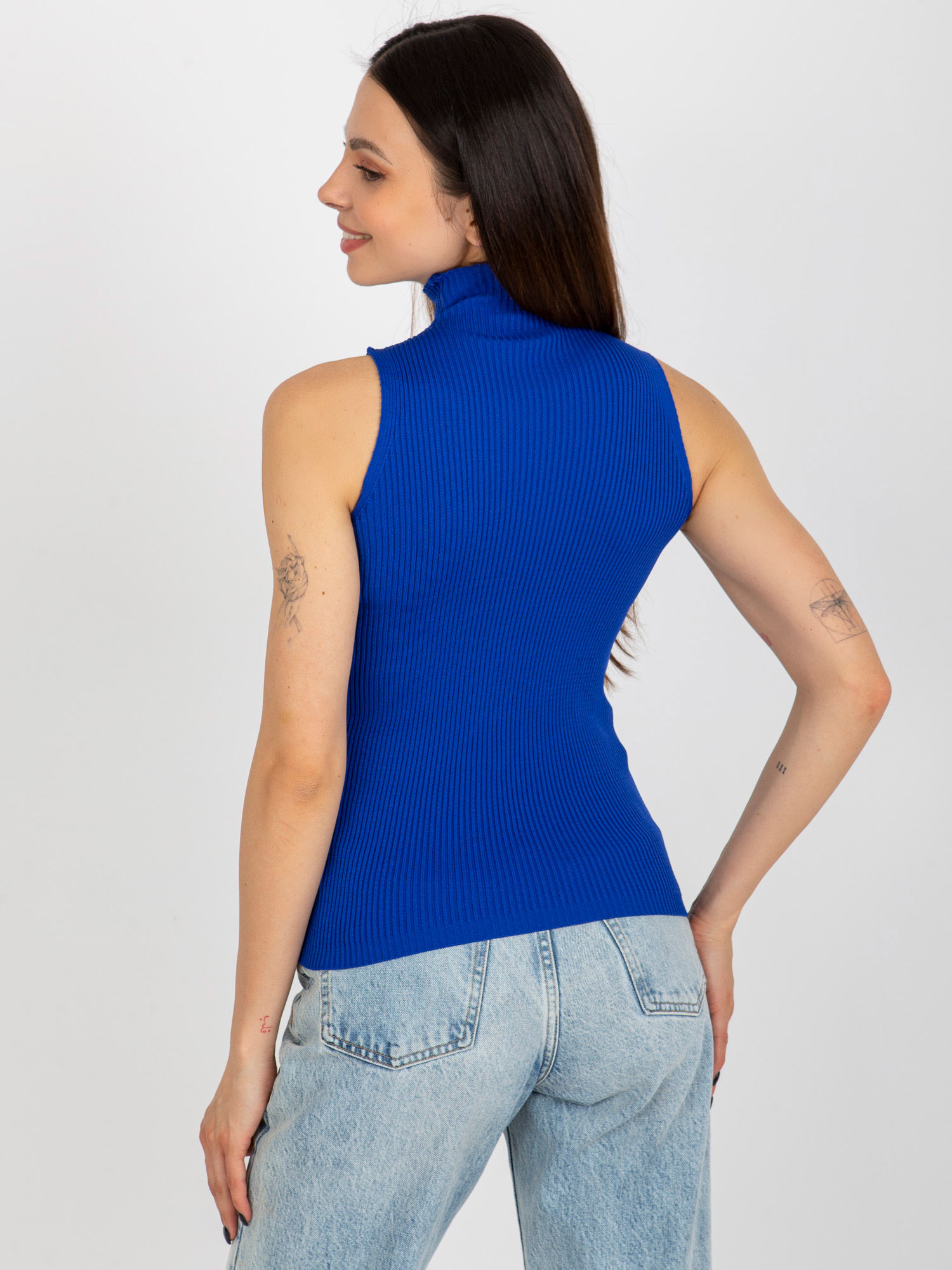Blouse-BA-BZ-2301.00P-Cobalt