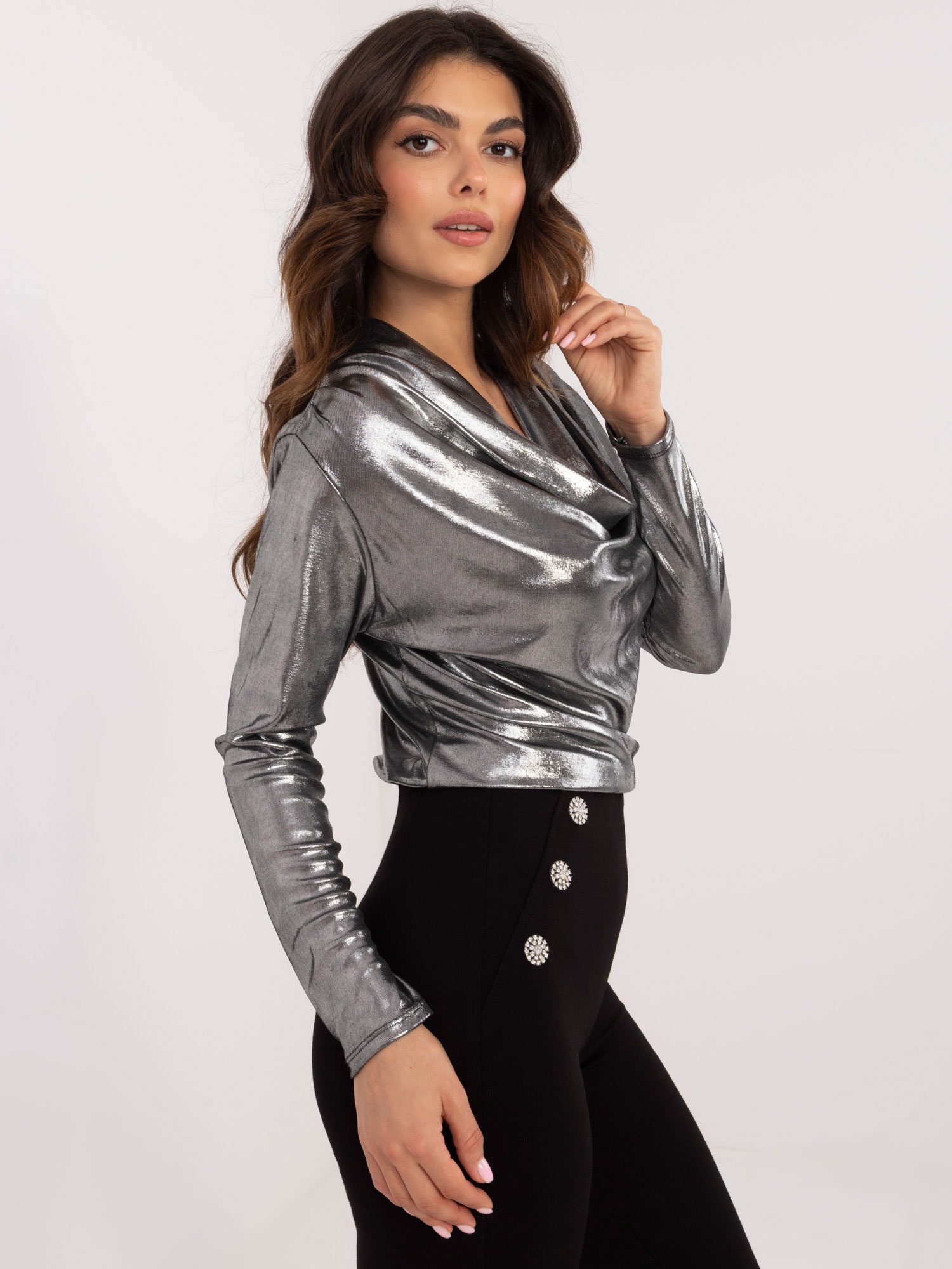 Blouse-DHJ-BZ-15268.30-silver