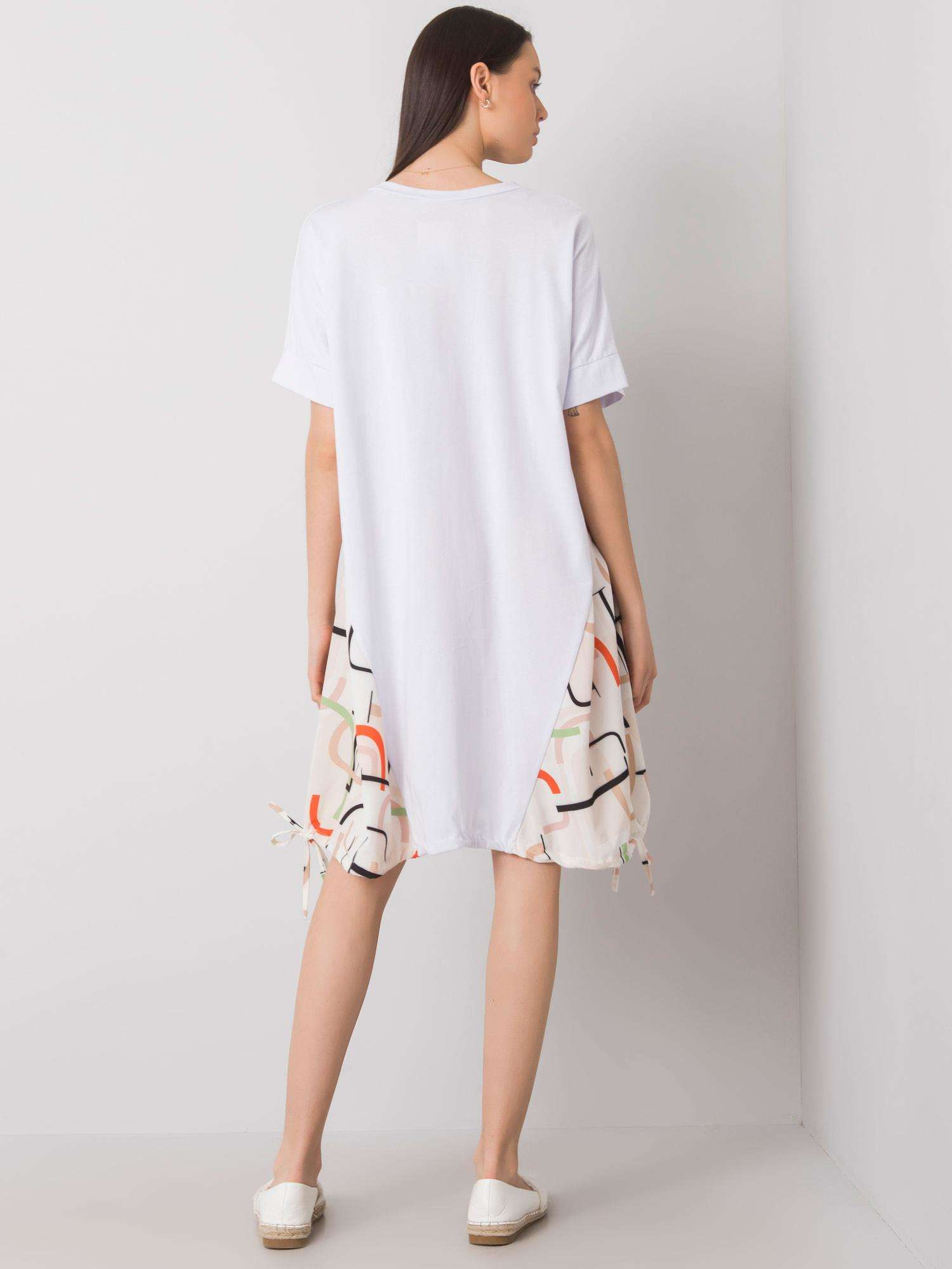 Dress-DHJ-SK-13117.41P-white-beige