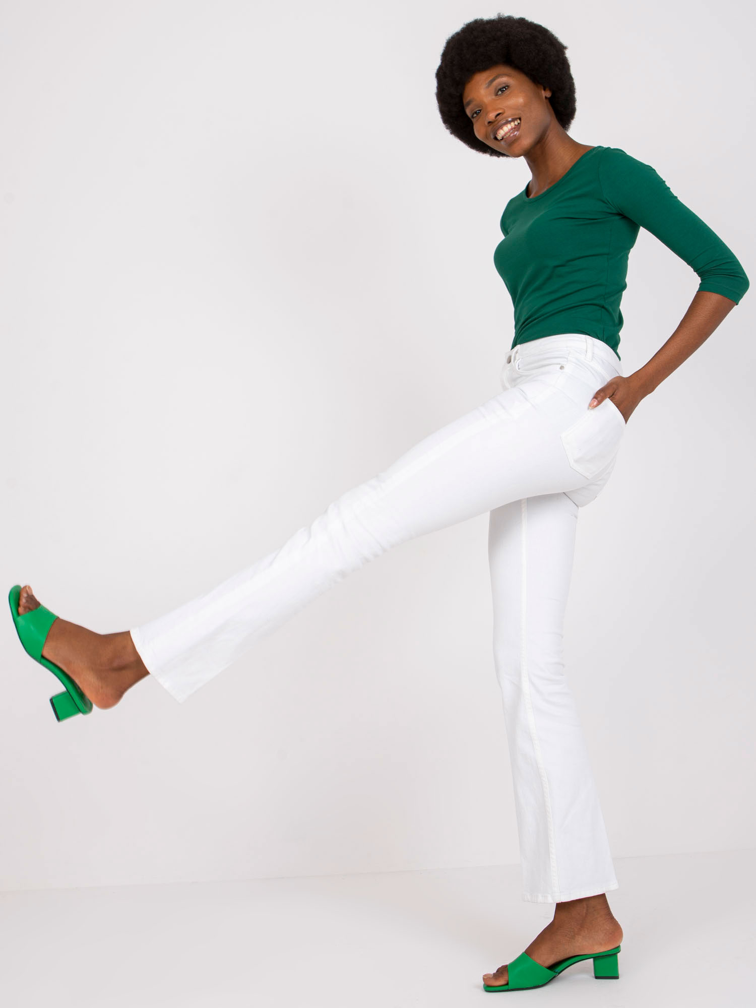 Blouse-RV-BZ-4690.68-dark green