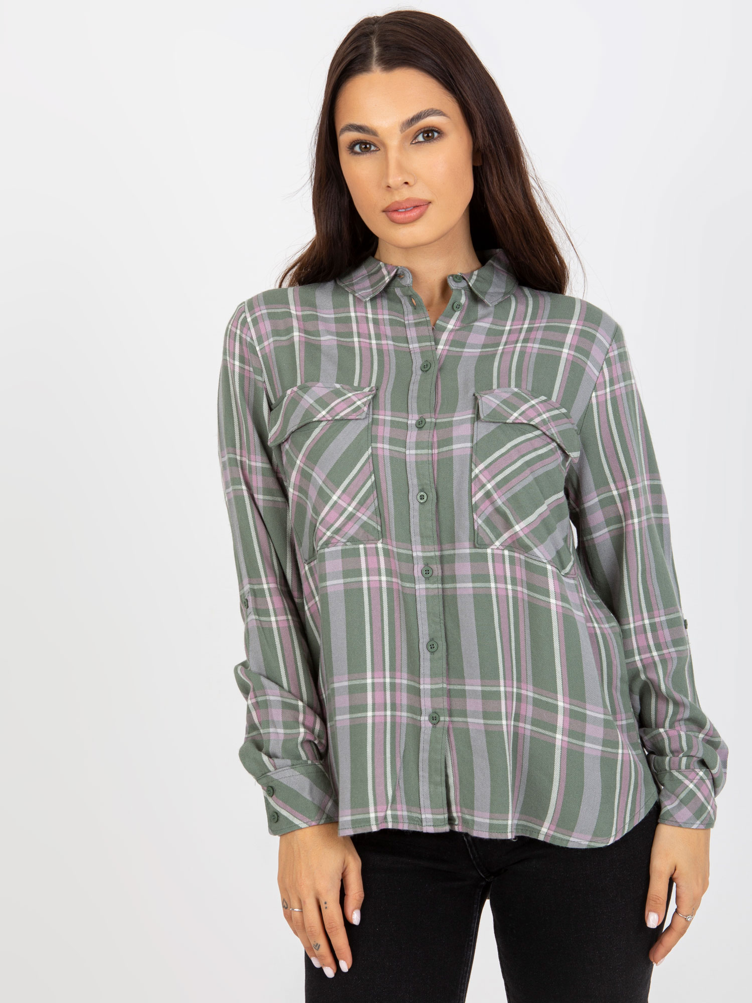Blouse-D70039Z11082A-khaki