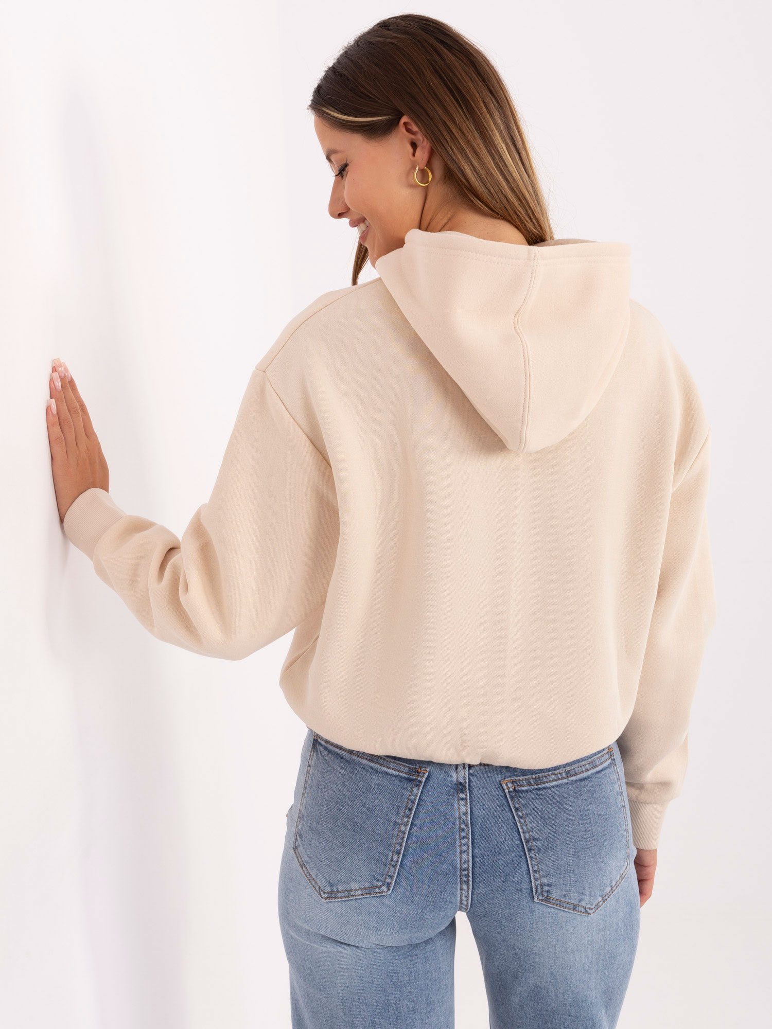 Sweatshirt-D10600BI02450D1-light beige