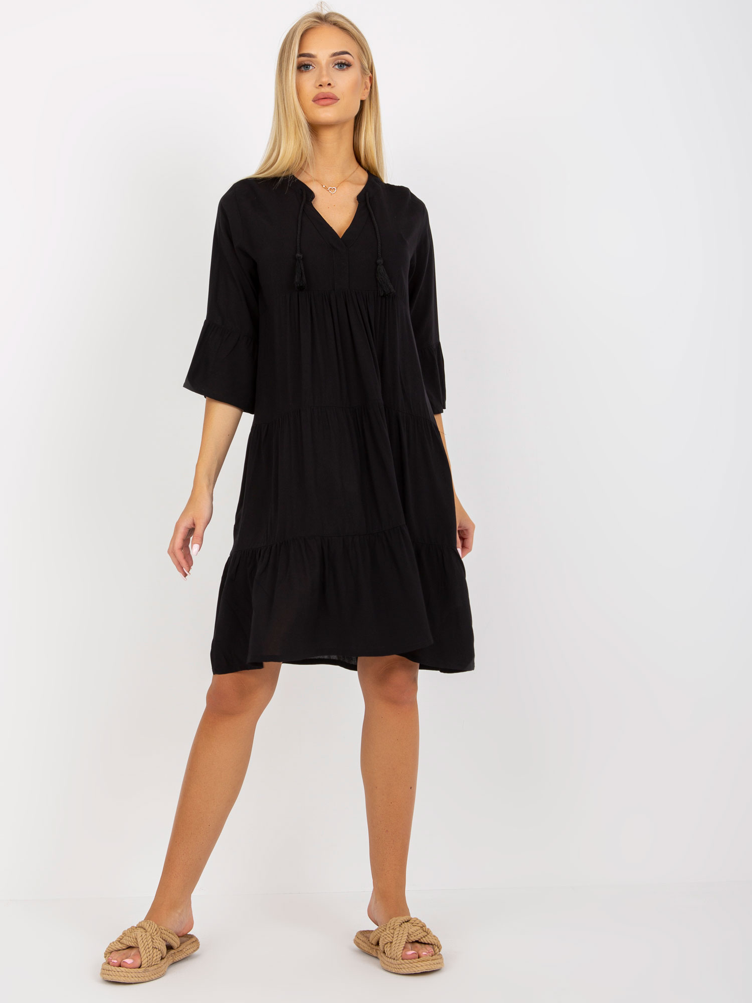 Dress-D73761M30214A6EN-black
