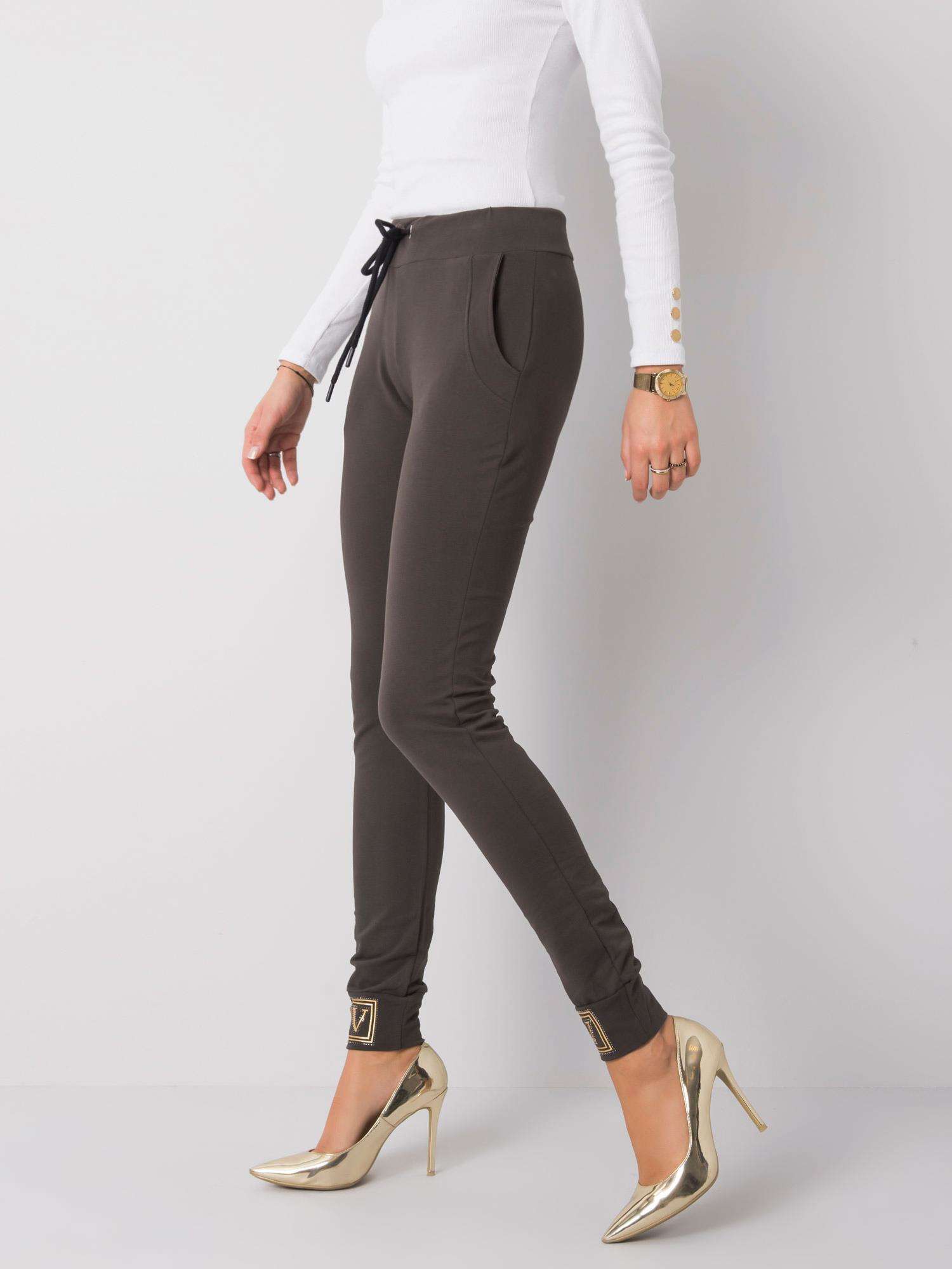 Sweatpants-RV-DR-5980.12-dark khaki
