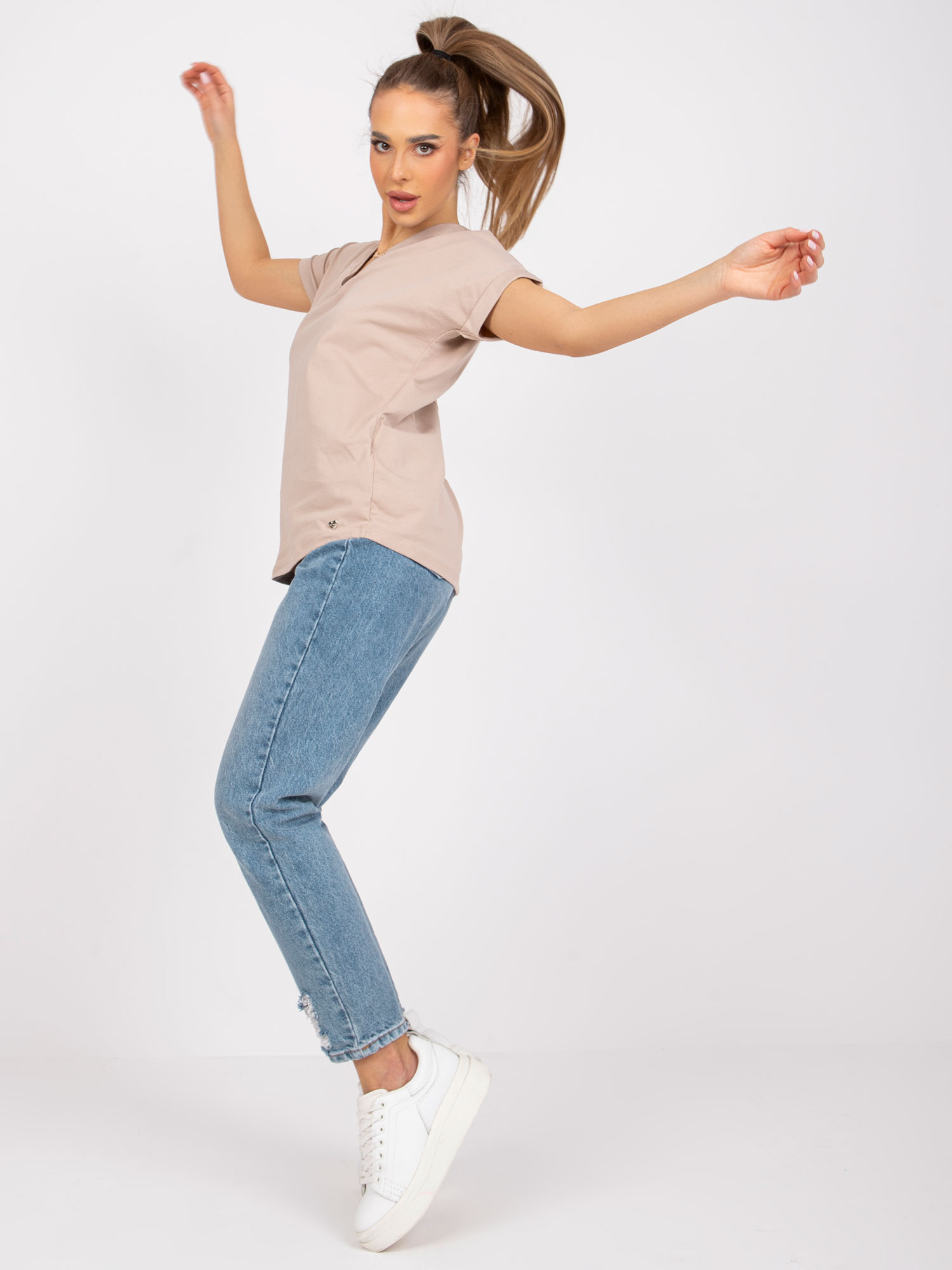 T-shirt-RV-TS-7666.19-beige