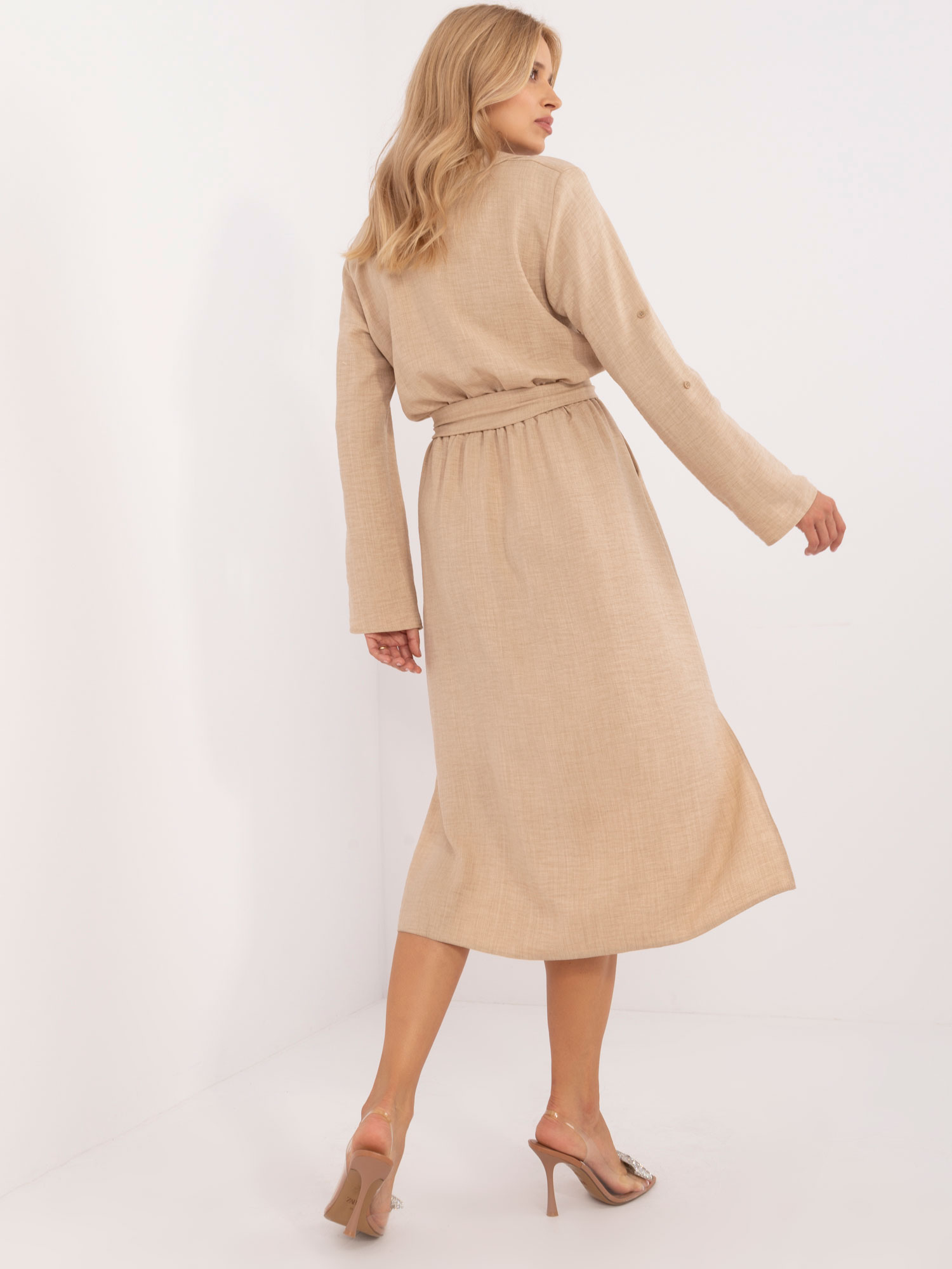 Dress-LK-SK-509646.91-beige