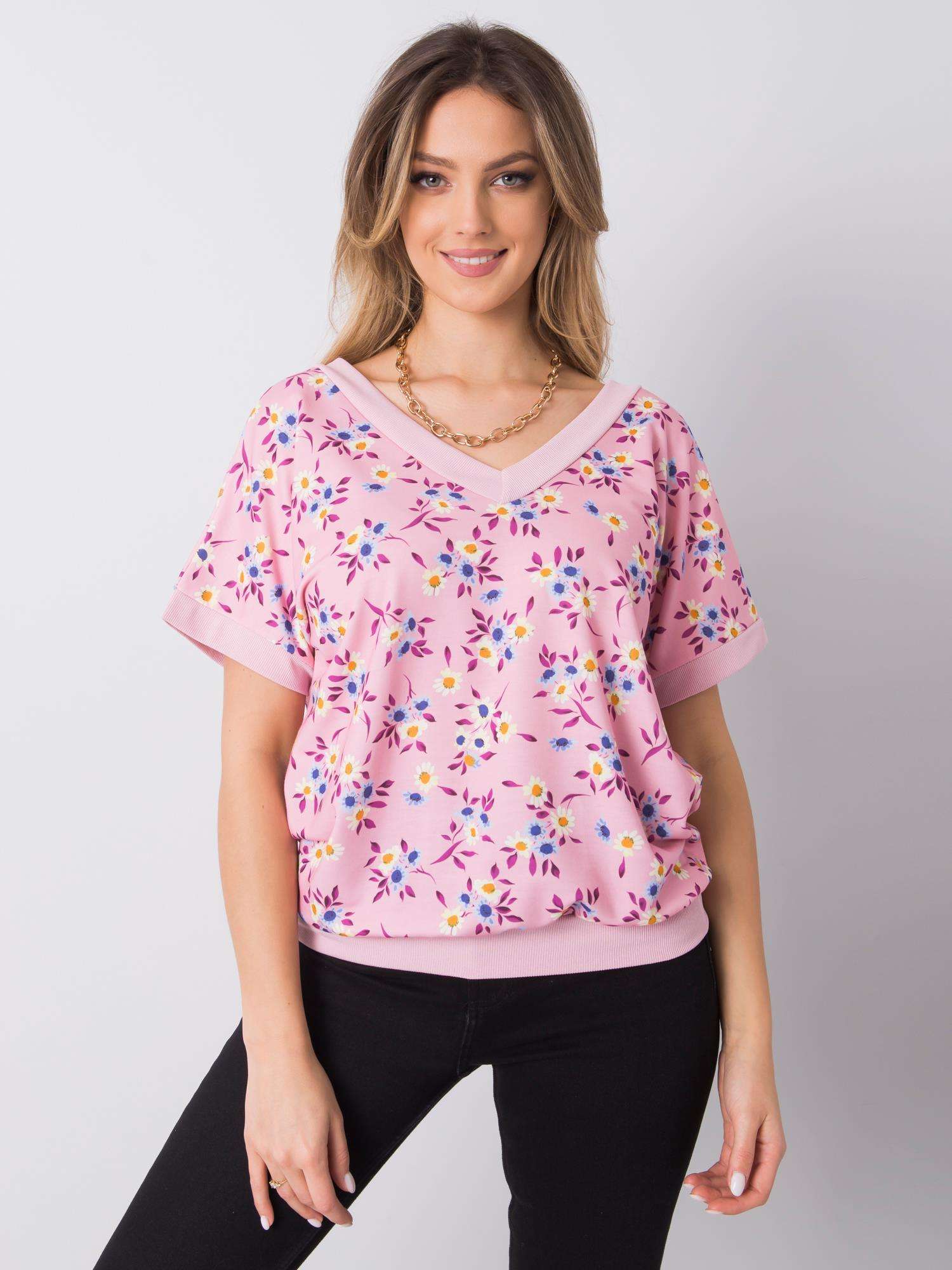 Blouse-DHJ-BZ-13028.38P-pink