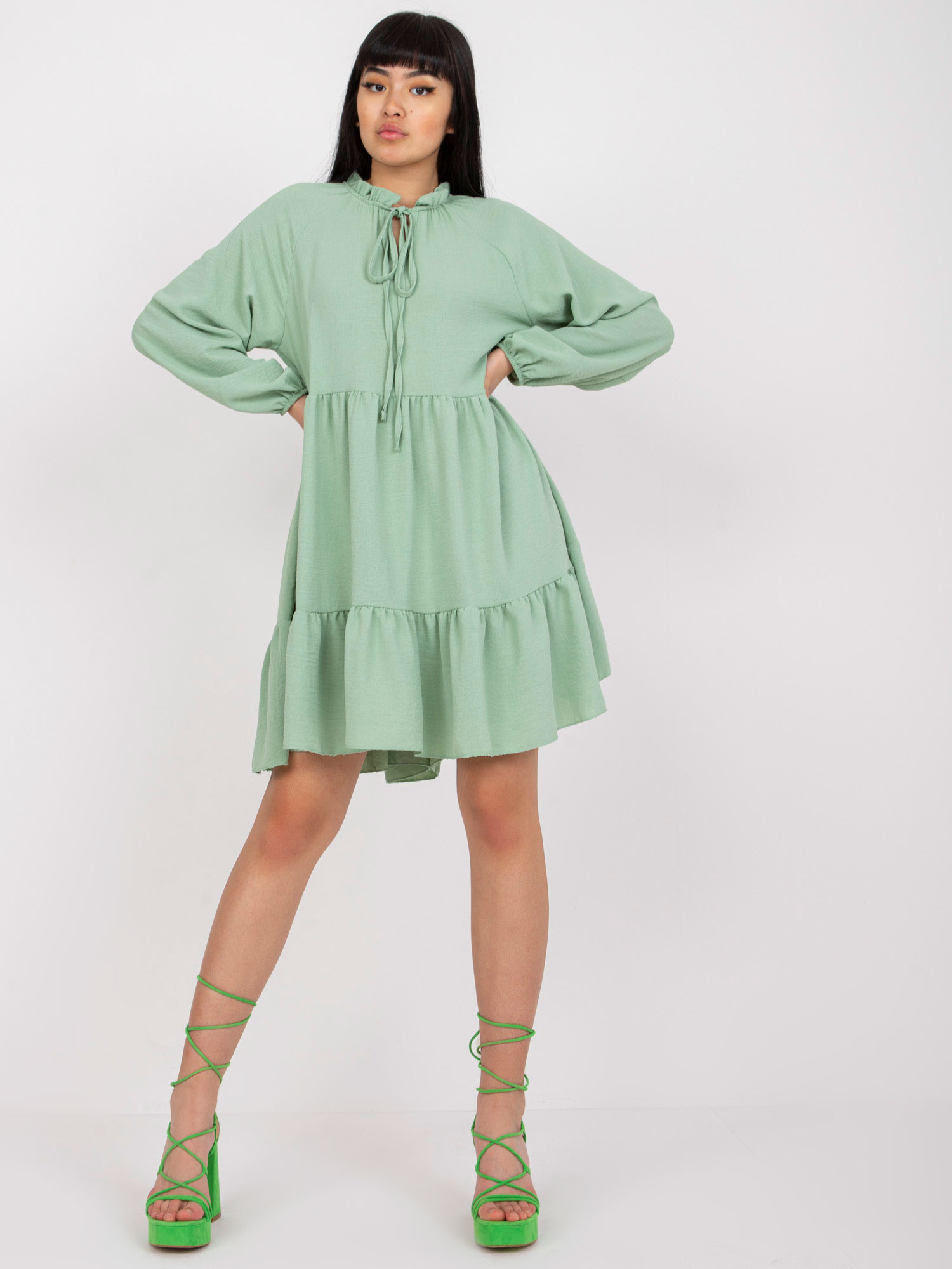 Dress-DHJ-SK-C2201.68-Pistachio