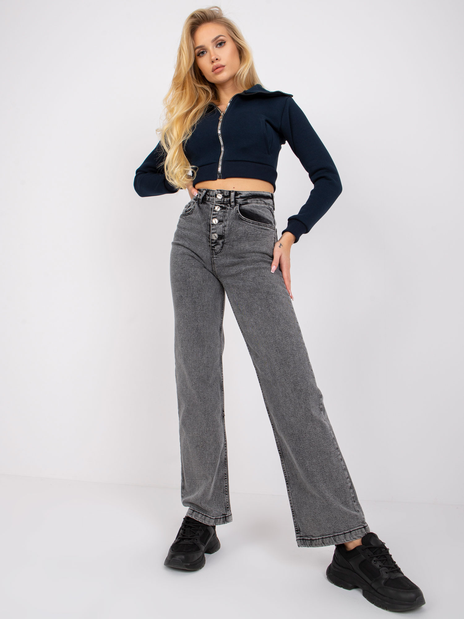 Trousers jeans-MR-SP-357.04P-dark grey