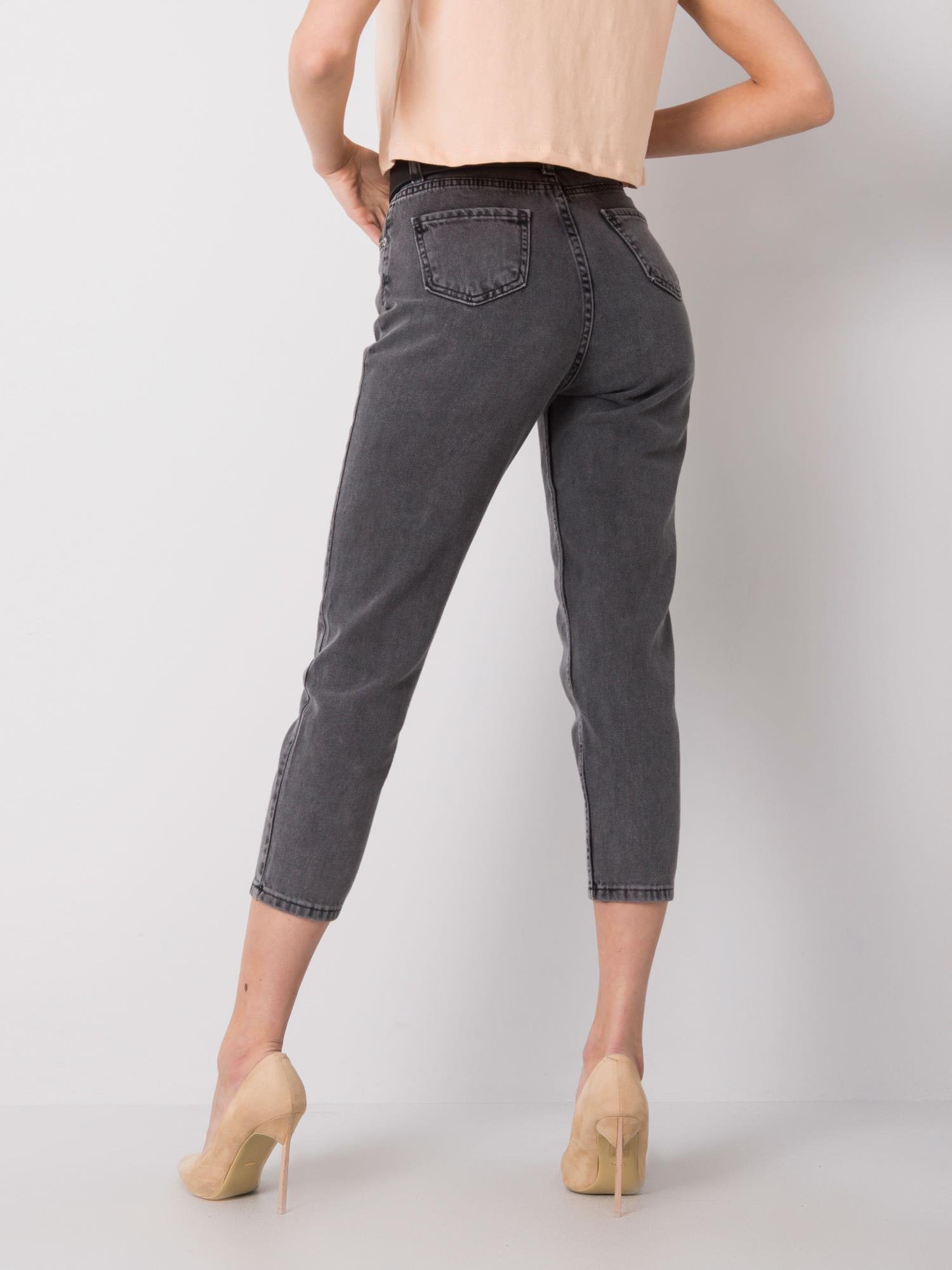 Jeans trousers-320-SP-2764.08P-dark grey