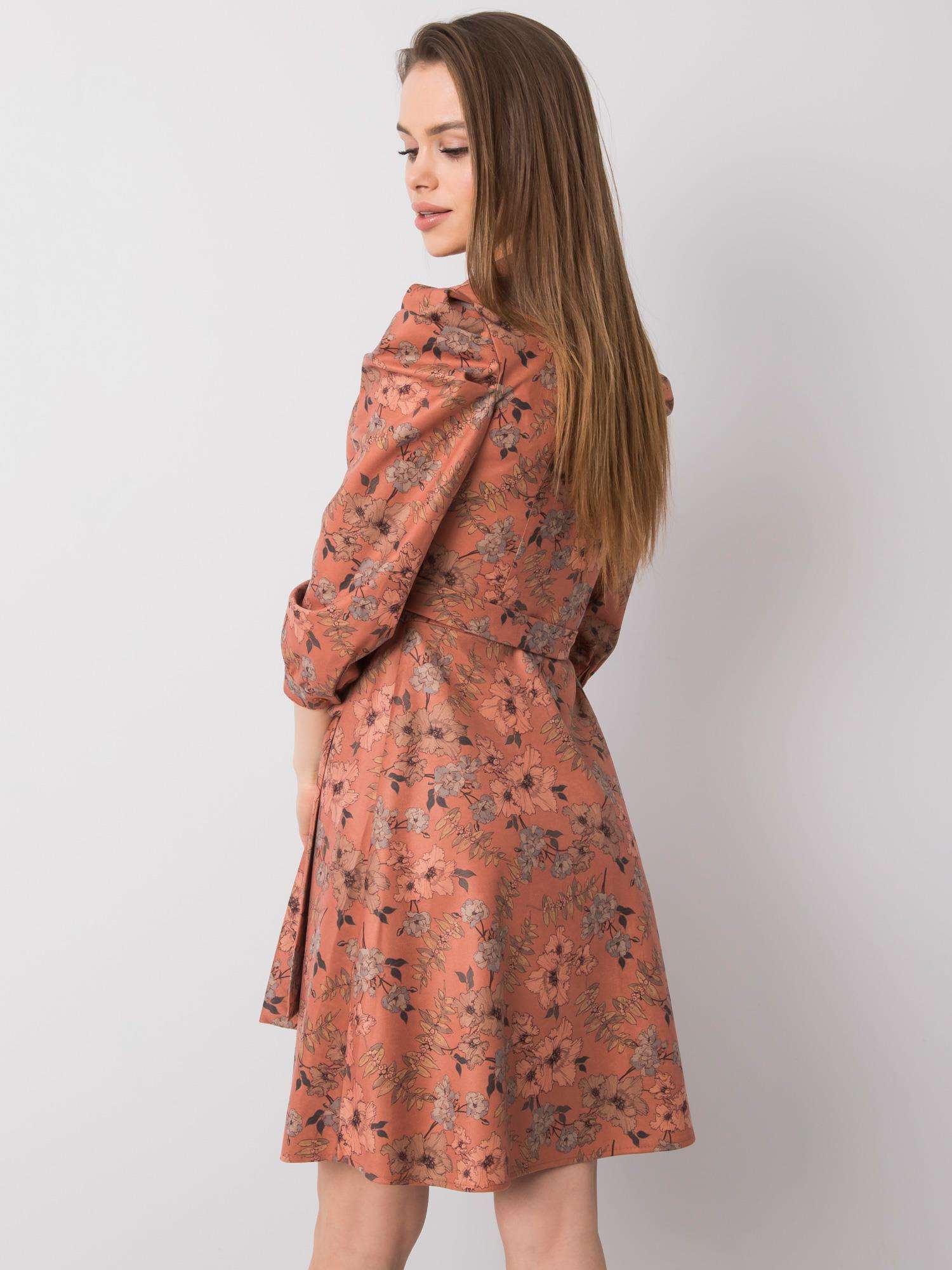 Dress-LK-SK-508381.85P-Dark Orange