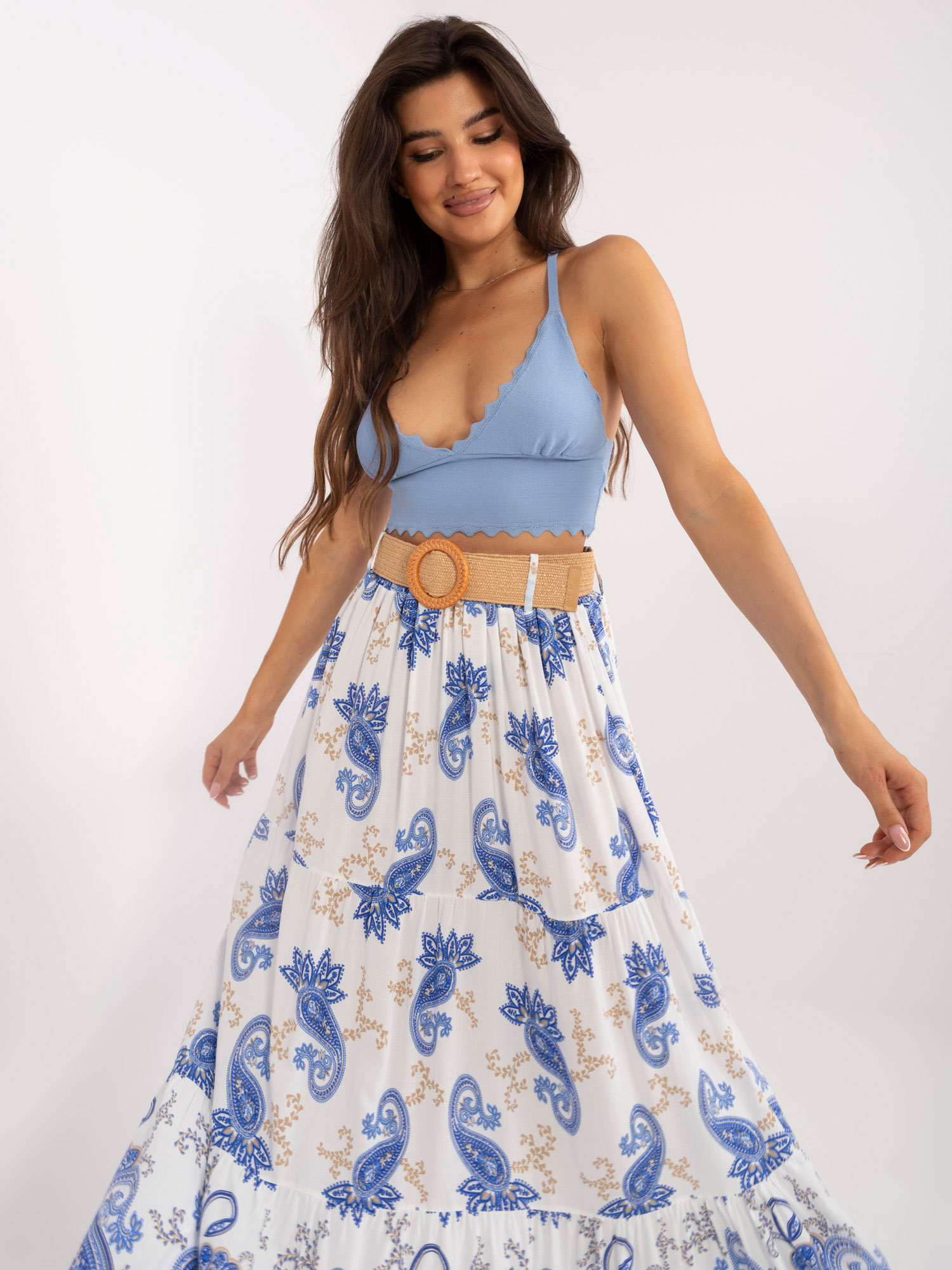 Skirt-DHJ-SD-7640.28-Dark Blue