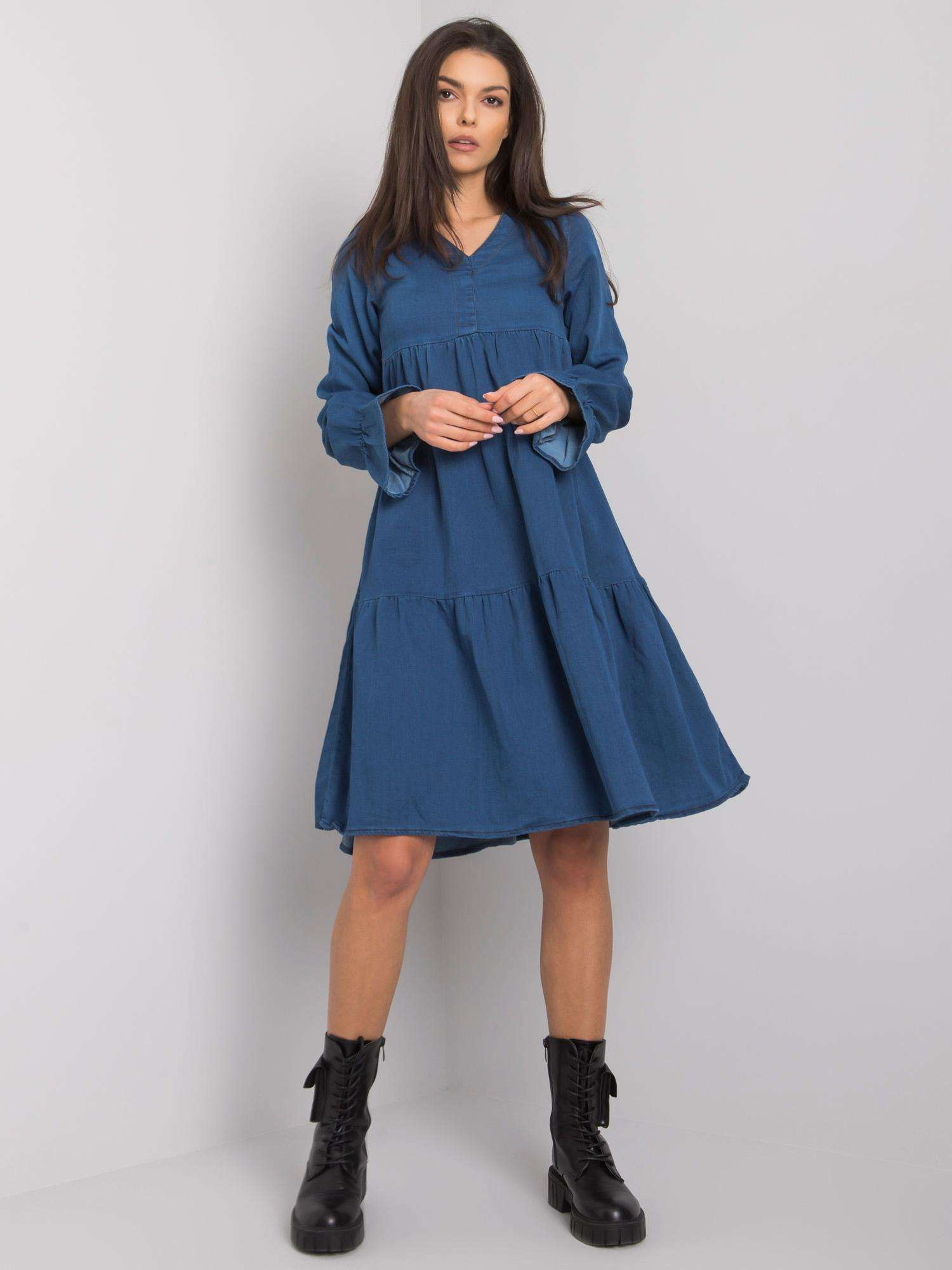 Dress-RO-SK-E08.37-dark blue