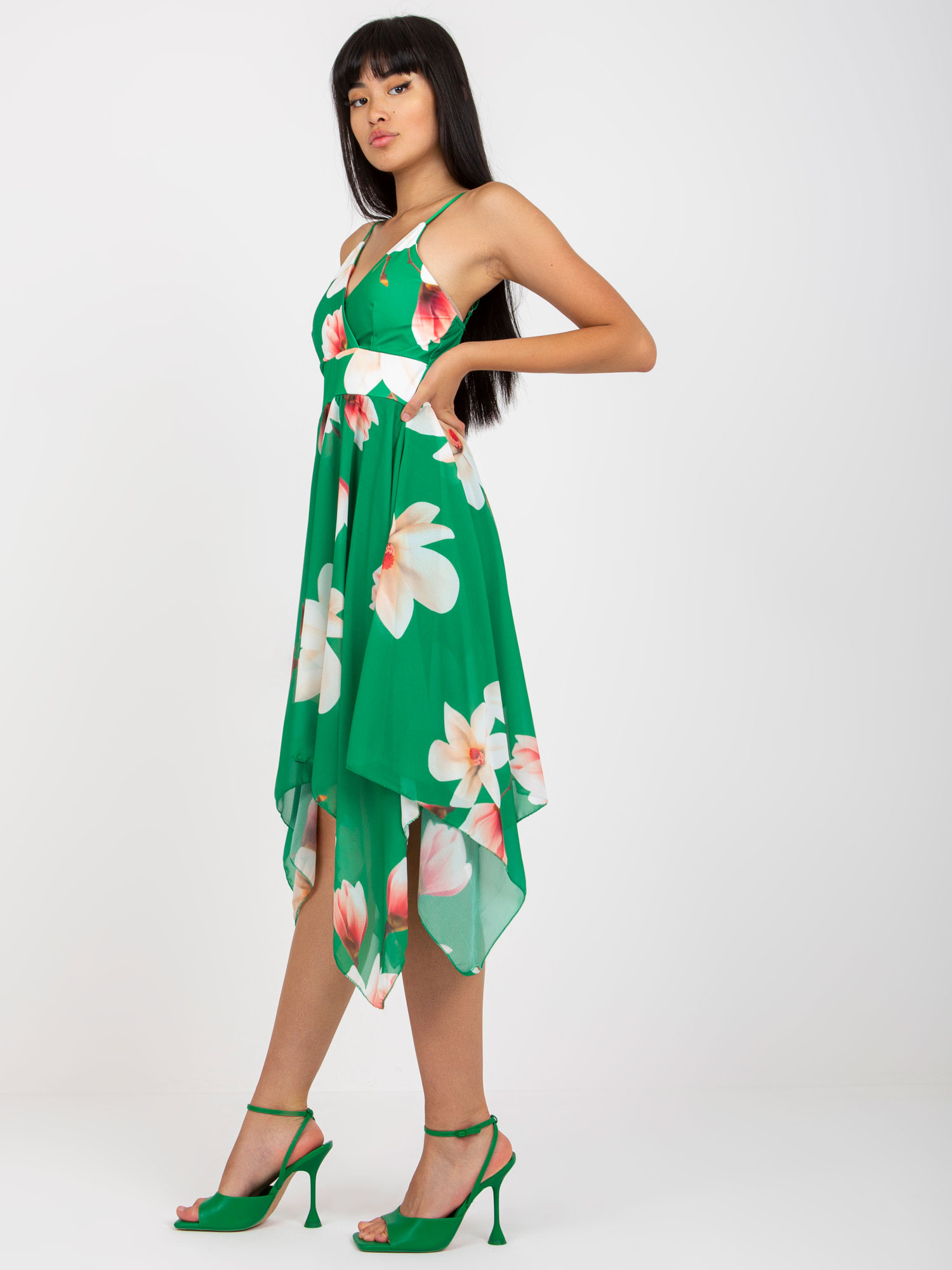 Dress-DHJ-SK-15952.39X-Green