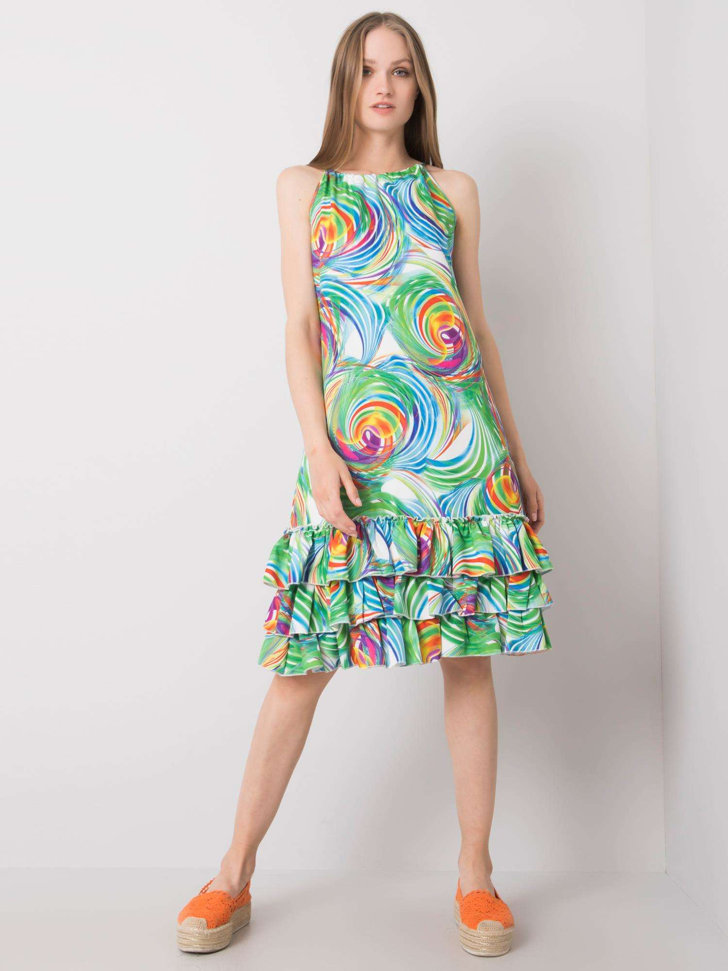 Dress-CHA-SK-0852.89P-white-green