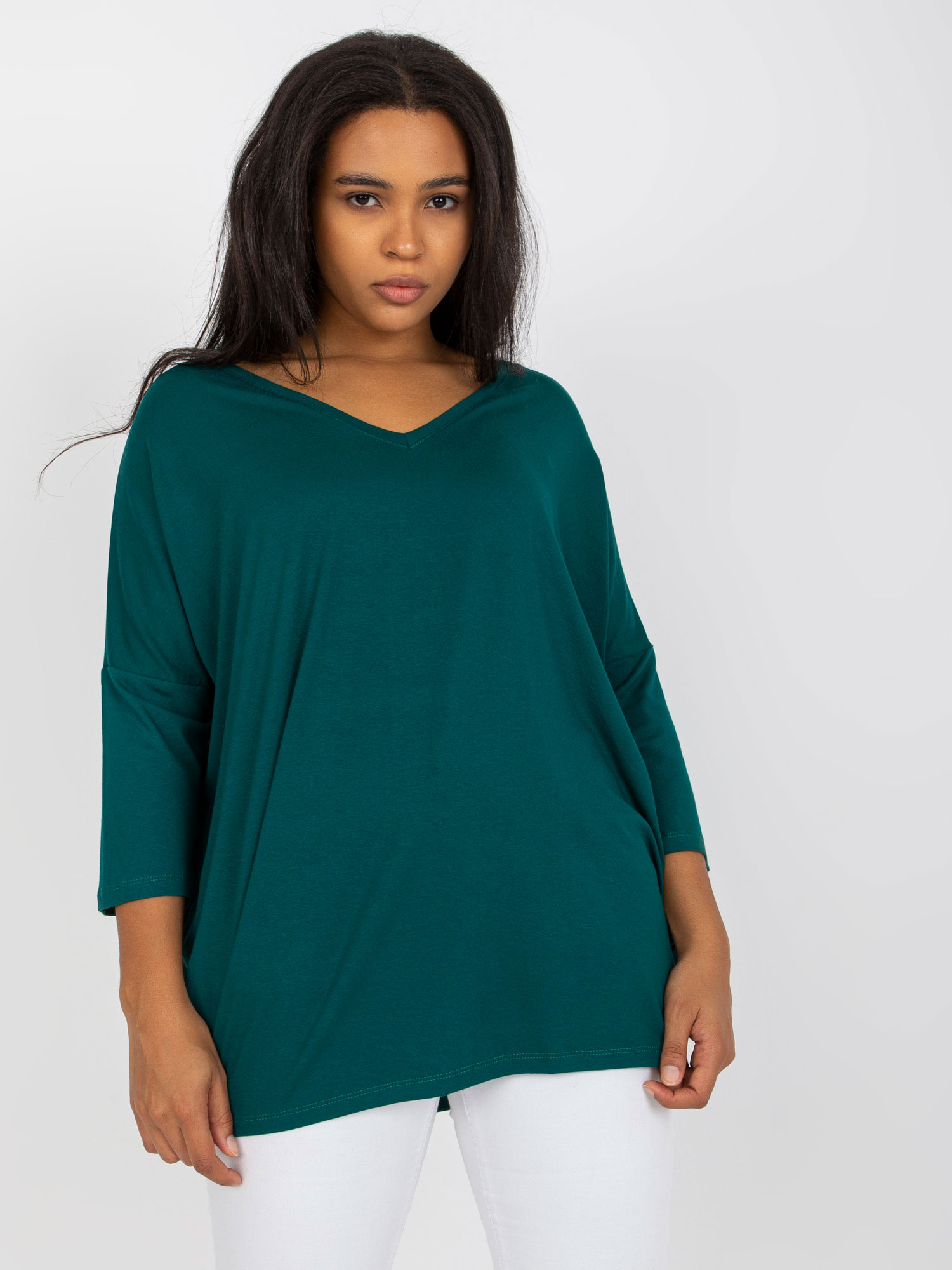 Blouse-RV-BZ-5745.18-dark green