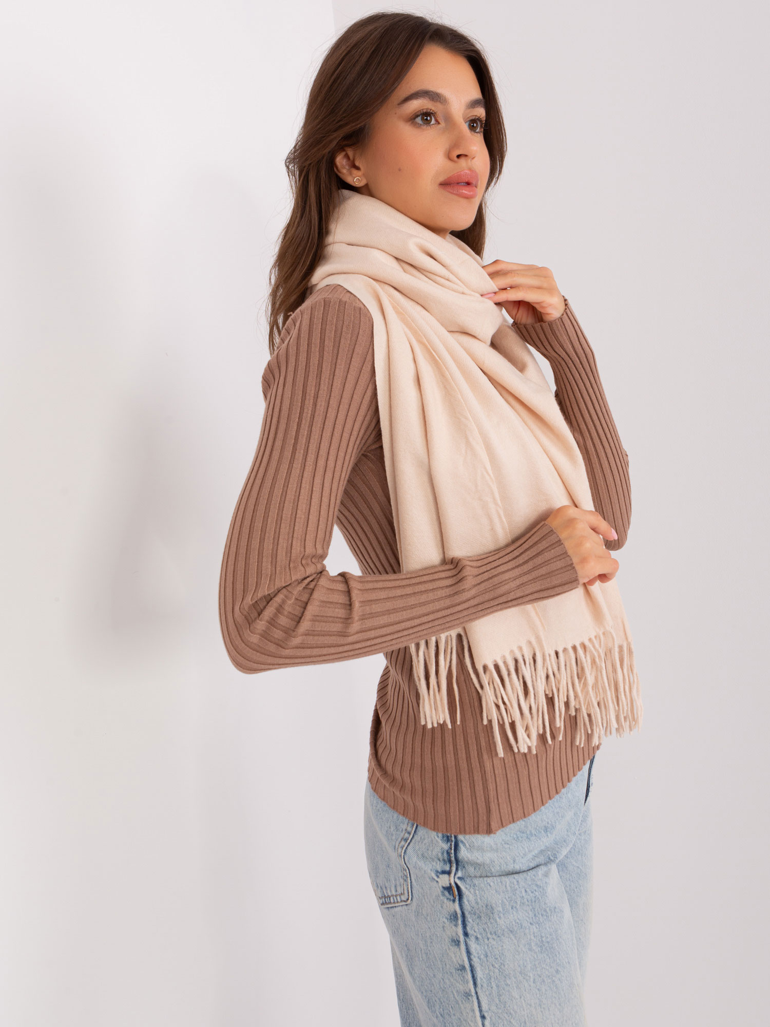 Scarf-AT-SZ-23185.62P-light beige