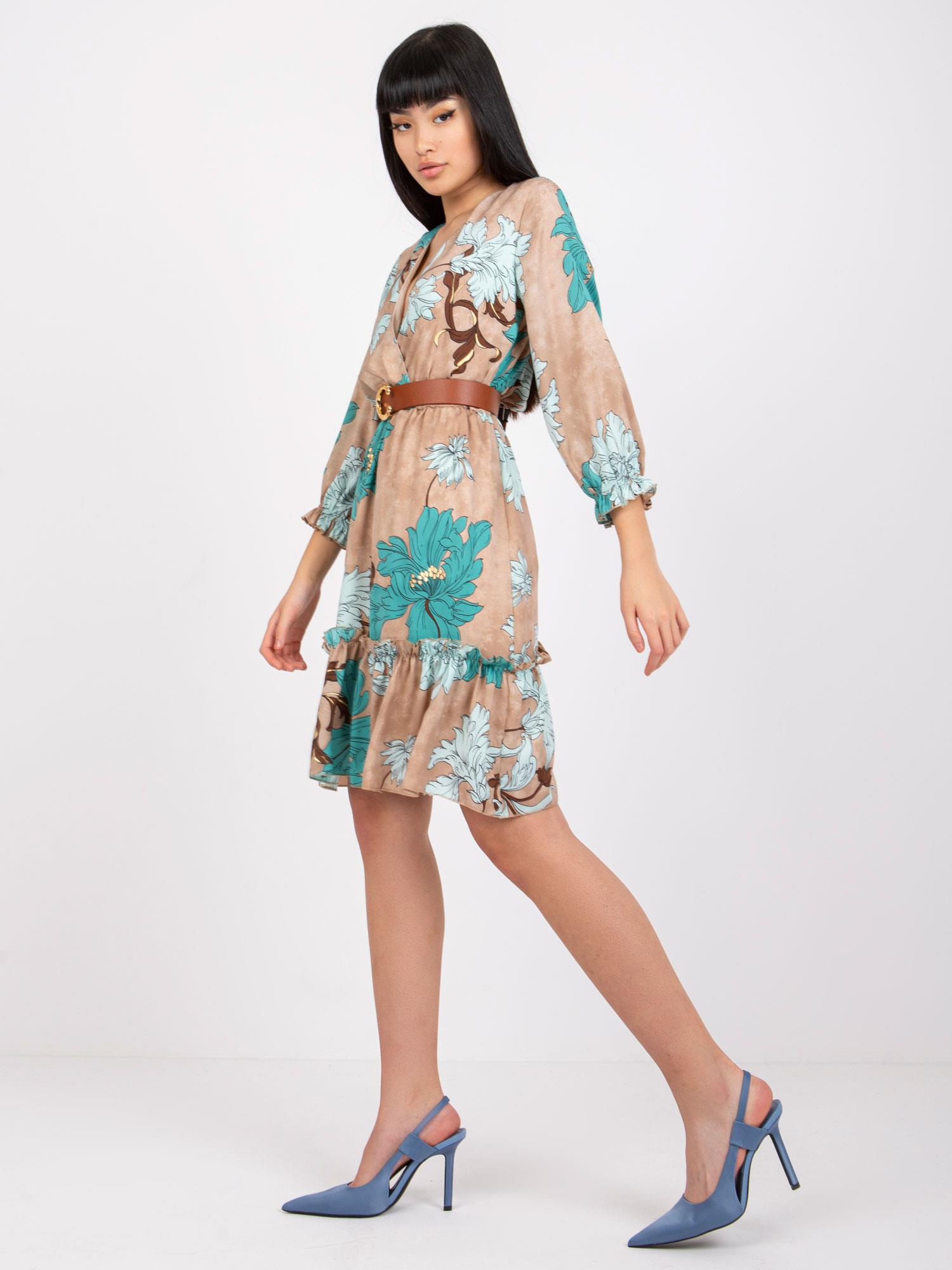 Dress-LC-SK-22K-3039.51P-dark beige