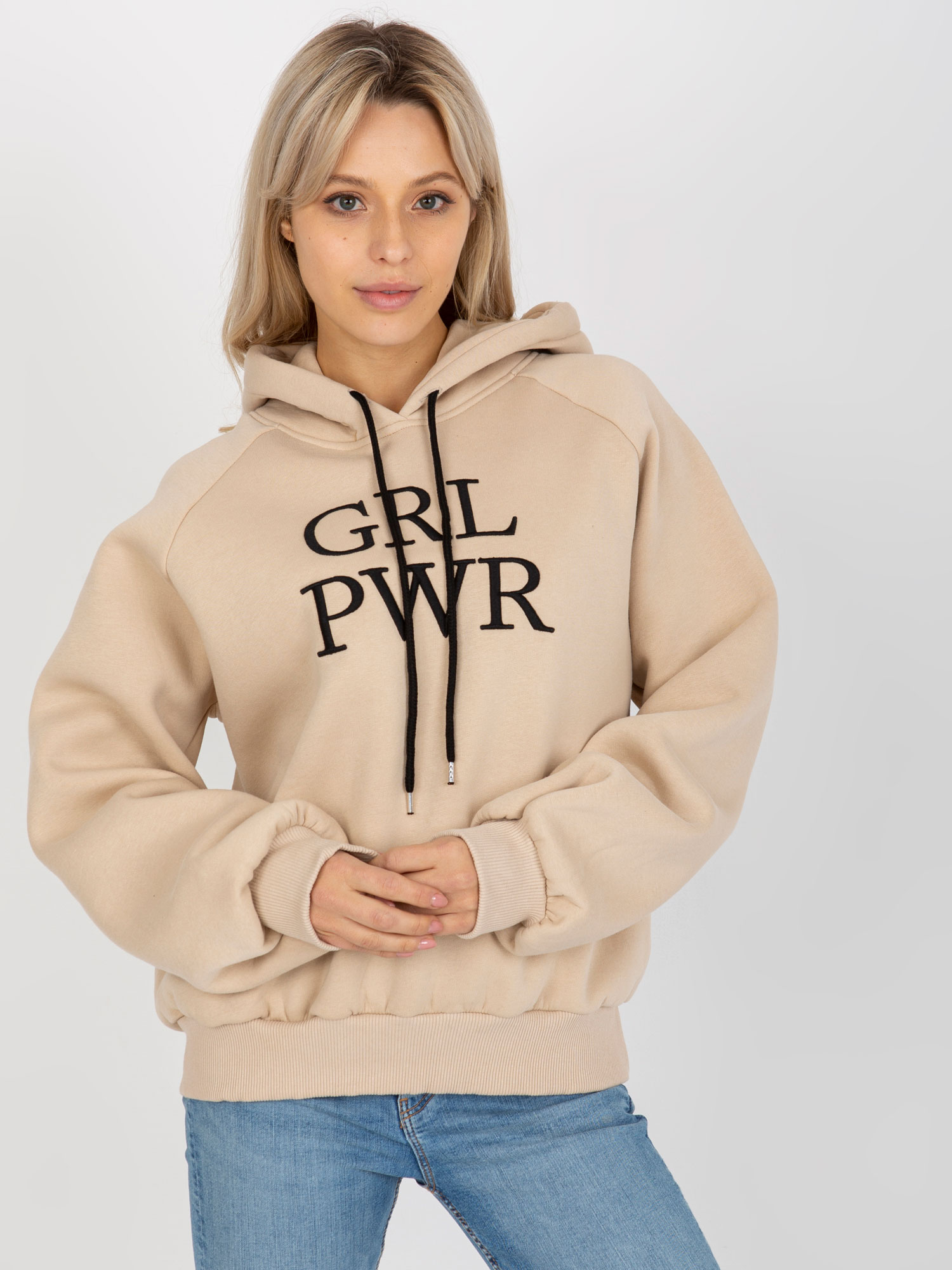 Sweatshirt-EM-BL-651/3.39X-beige