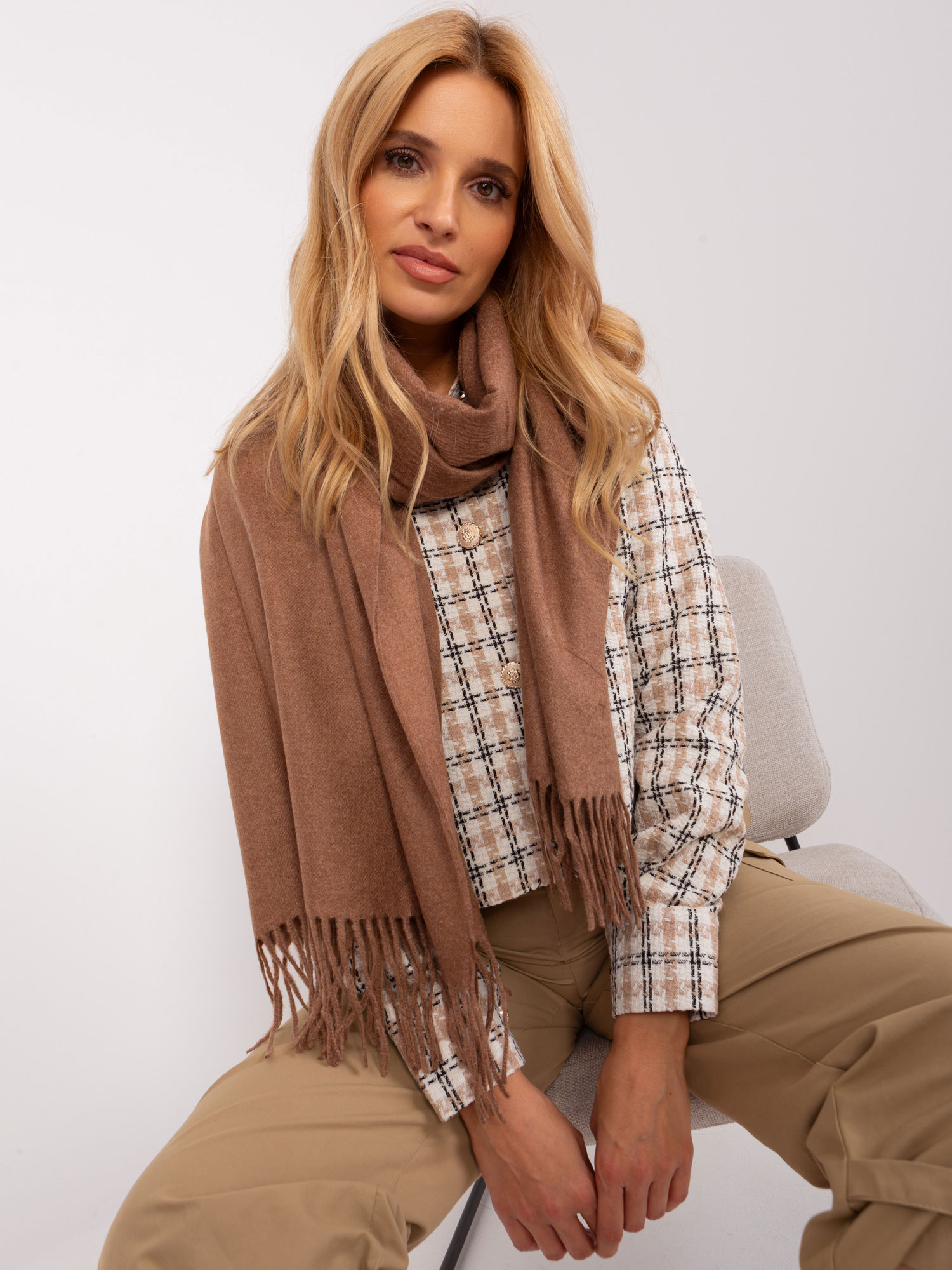 Scarf-AT-SZ-23185.62P-brown