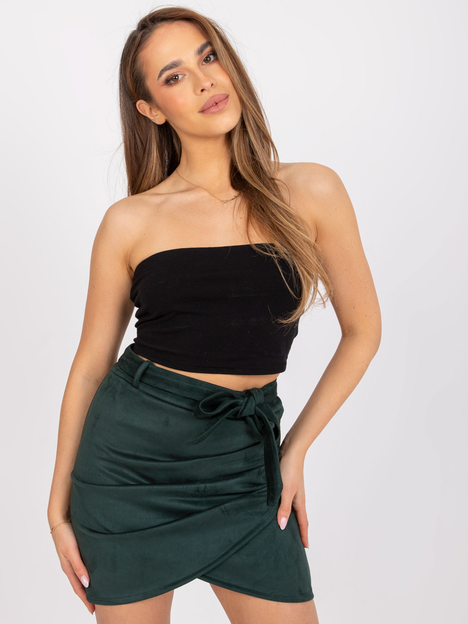 Skirt-DHJ-SD-15680.28X-Dark Green